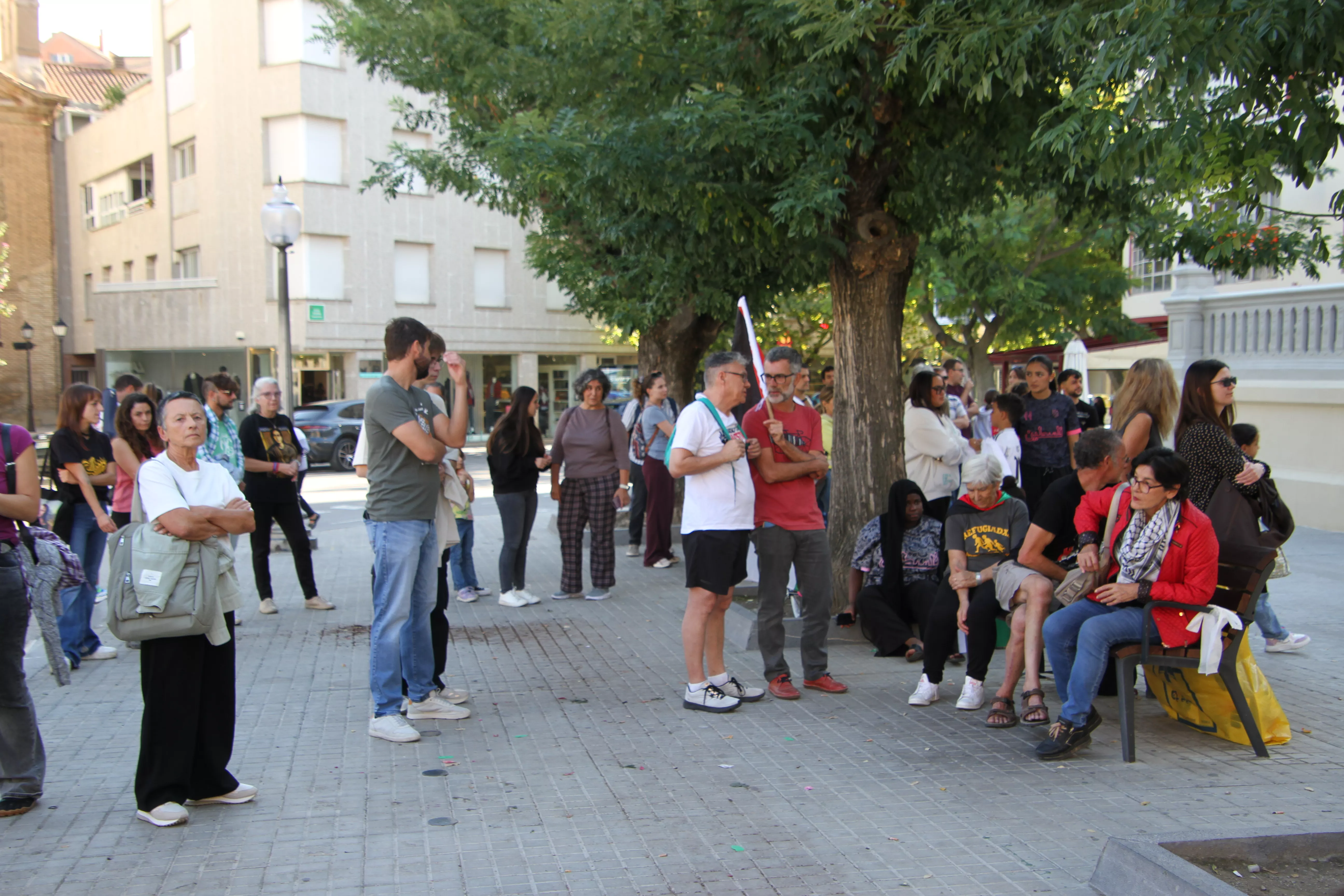 Acto de la Plataforma de la Escuela Pública. Foto Carlos Neofato