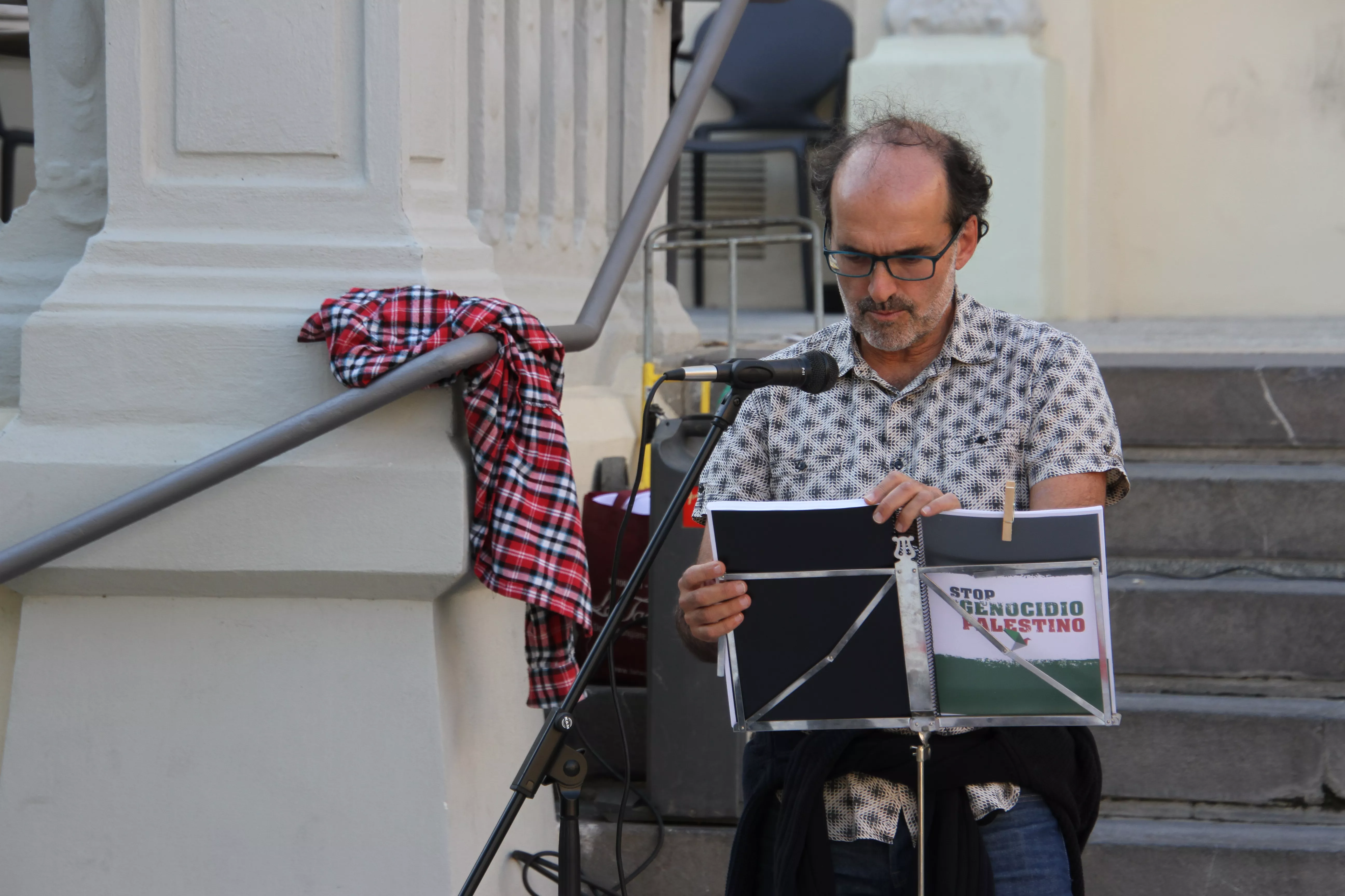 Acto de la Plataforma de la Escuela Pública. Foto Carlos Neofato