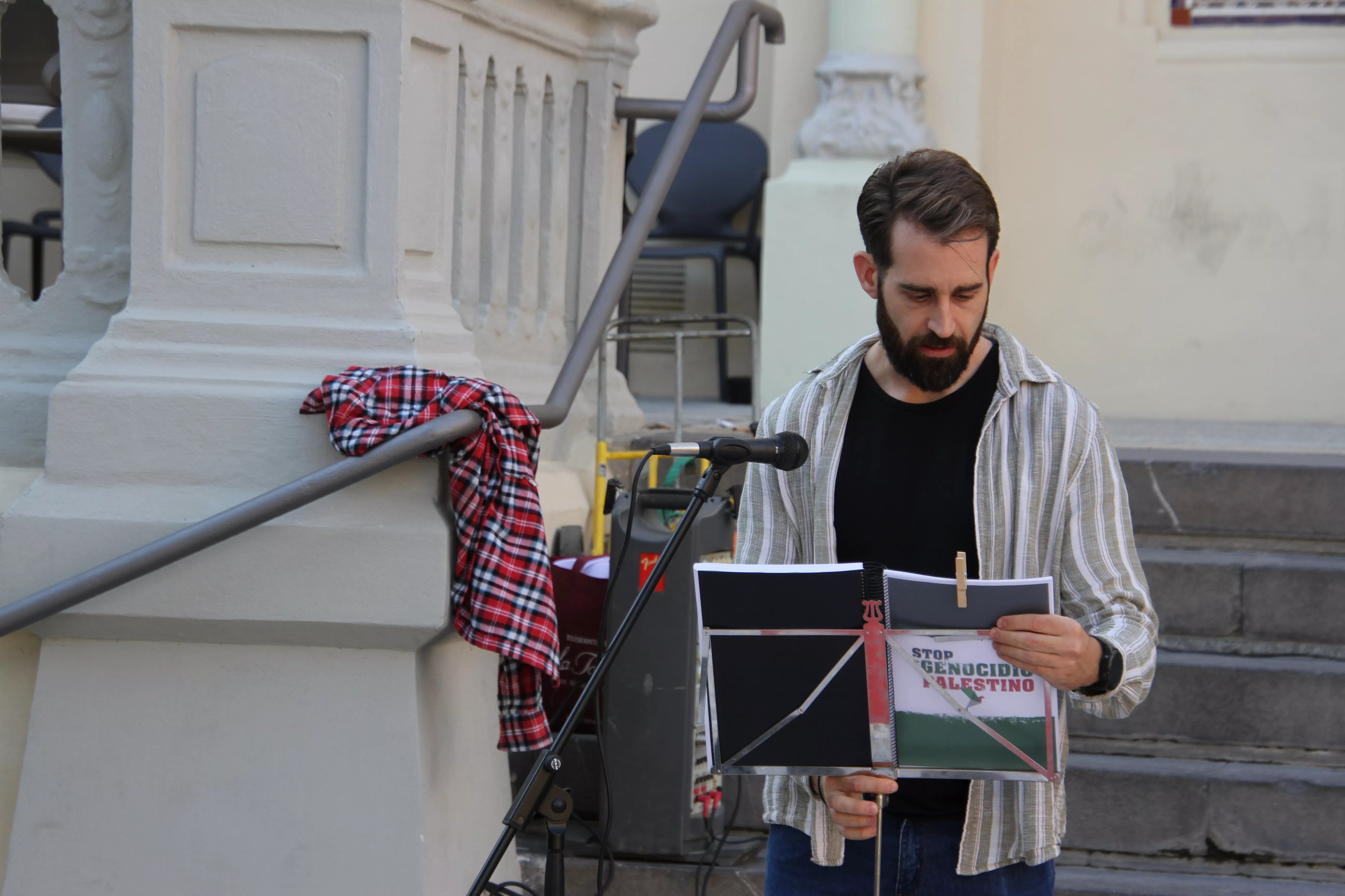 Acto de la Plataforma de la Escuela Pública. Foto Carlos Neofato