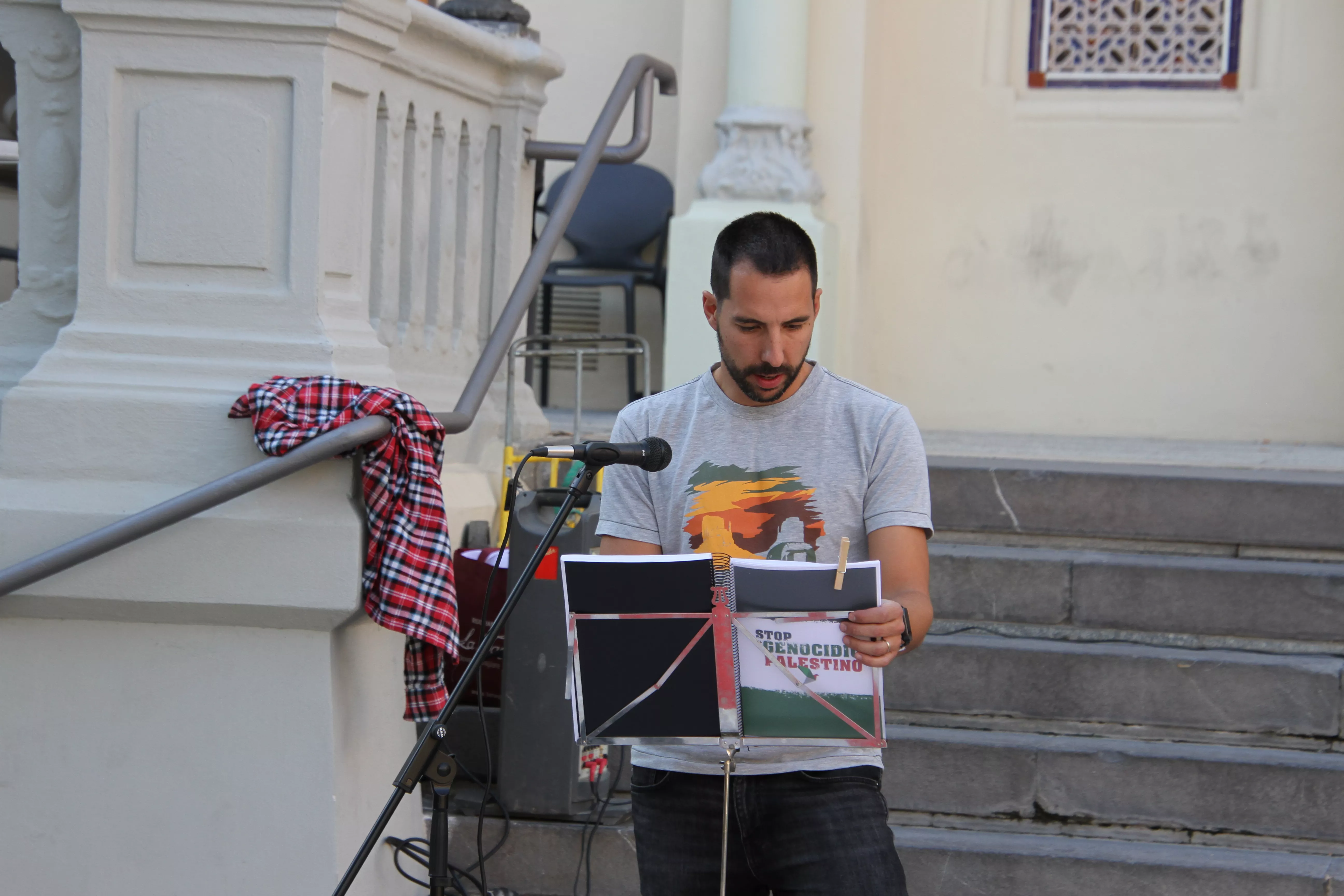 Acto de la Plataforma de la Escuela Pública. Foto Carlos Neofato