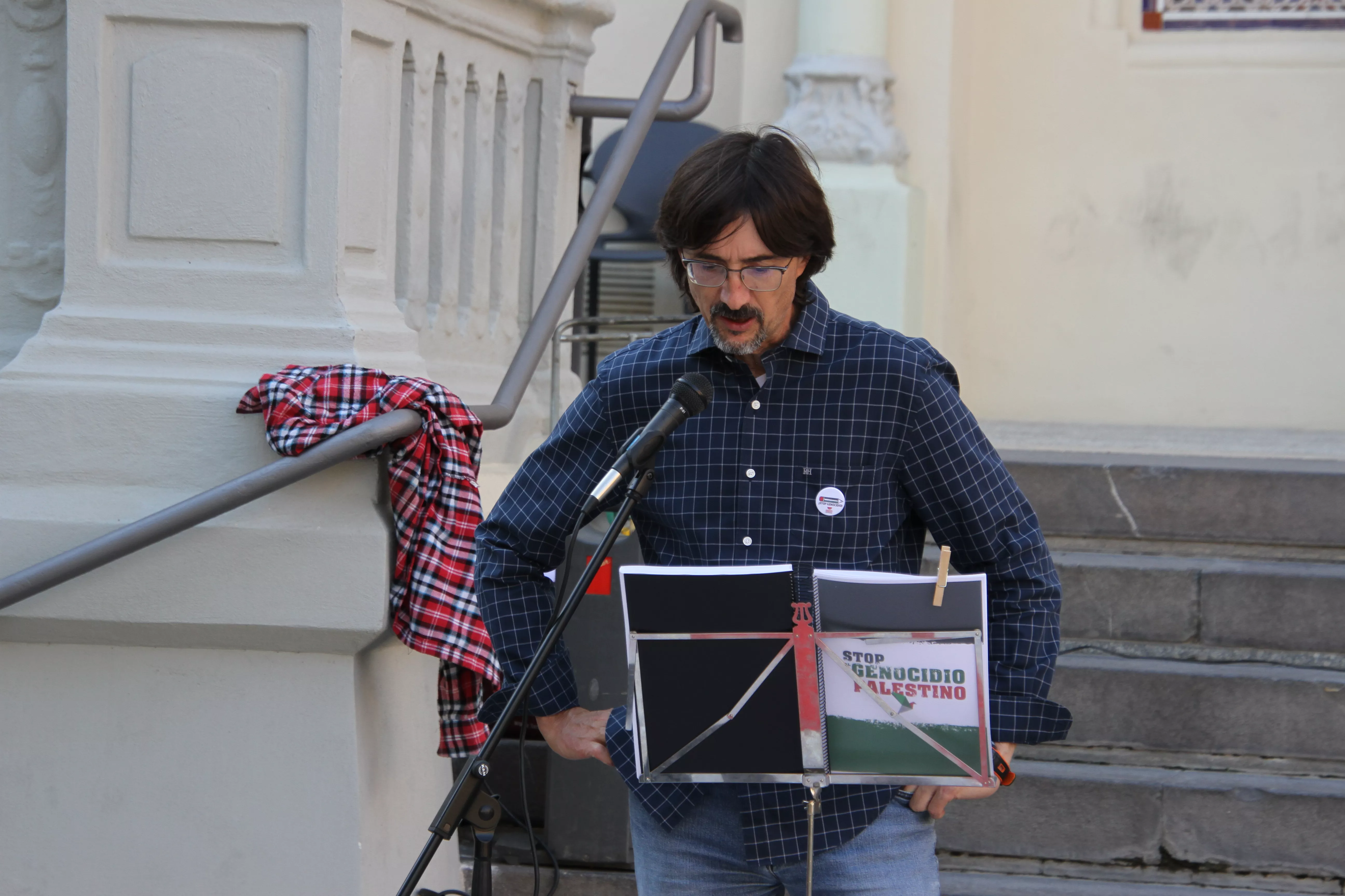 Acto de la Plataforma de la Escuela Pública. Foto Carlos Neofato