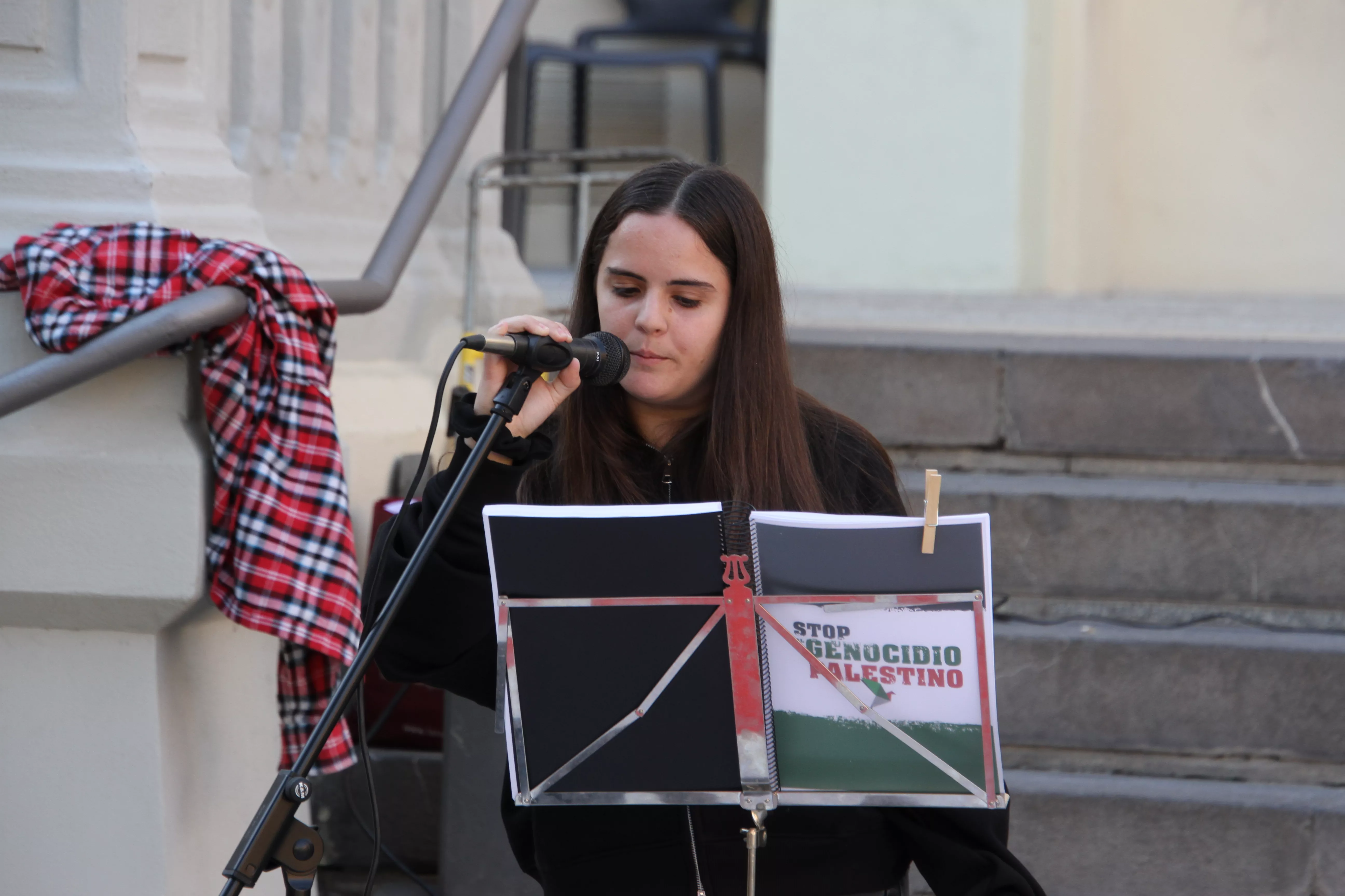 Acto de la Plataforma de la Escuela Pública. Foto Carlos Neofato