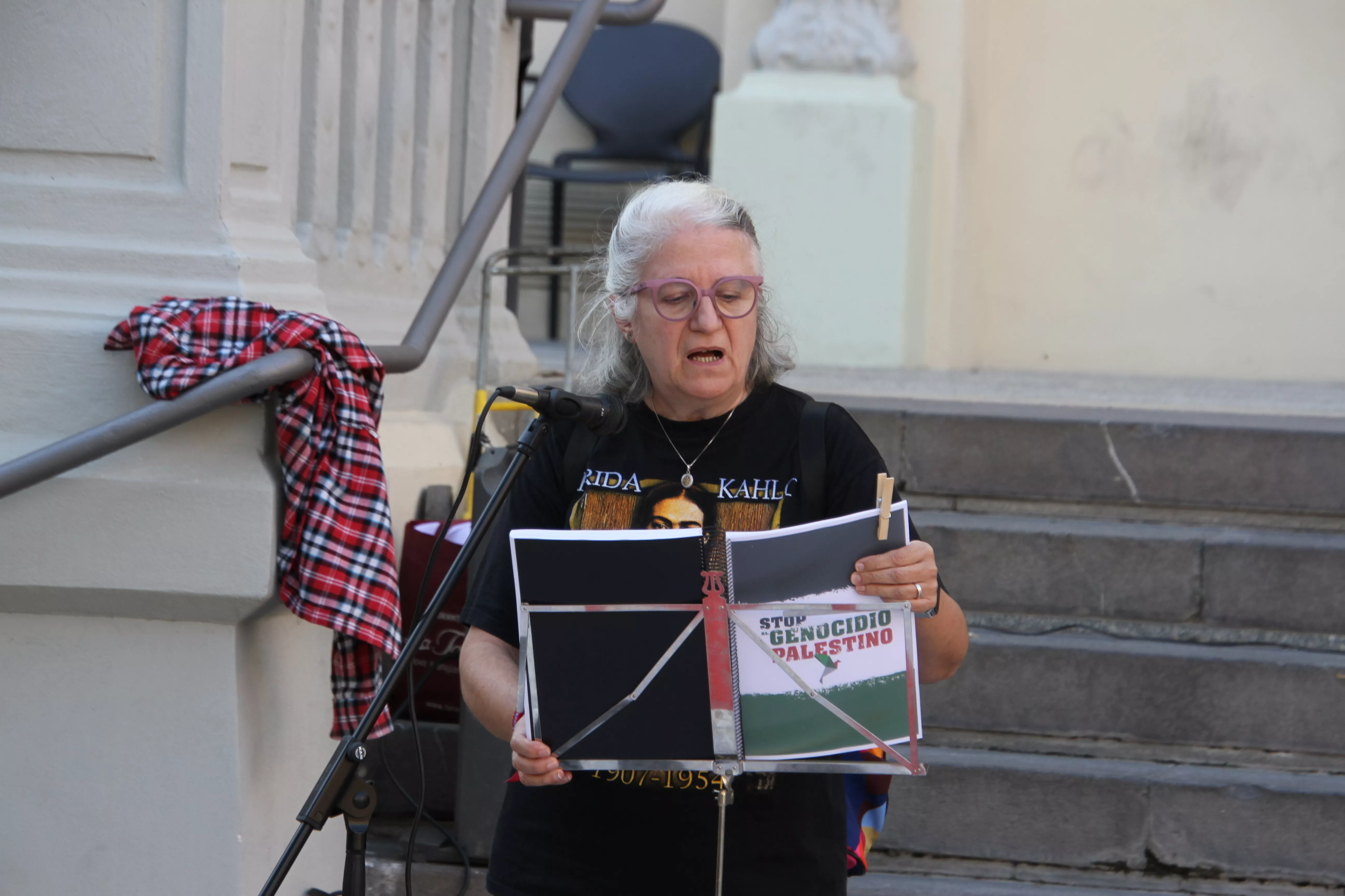 Acto de la Plataforma de la Escuela Pública. Foto Carlos Neofato