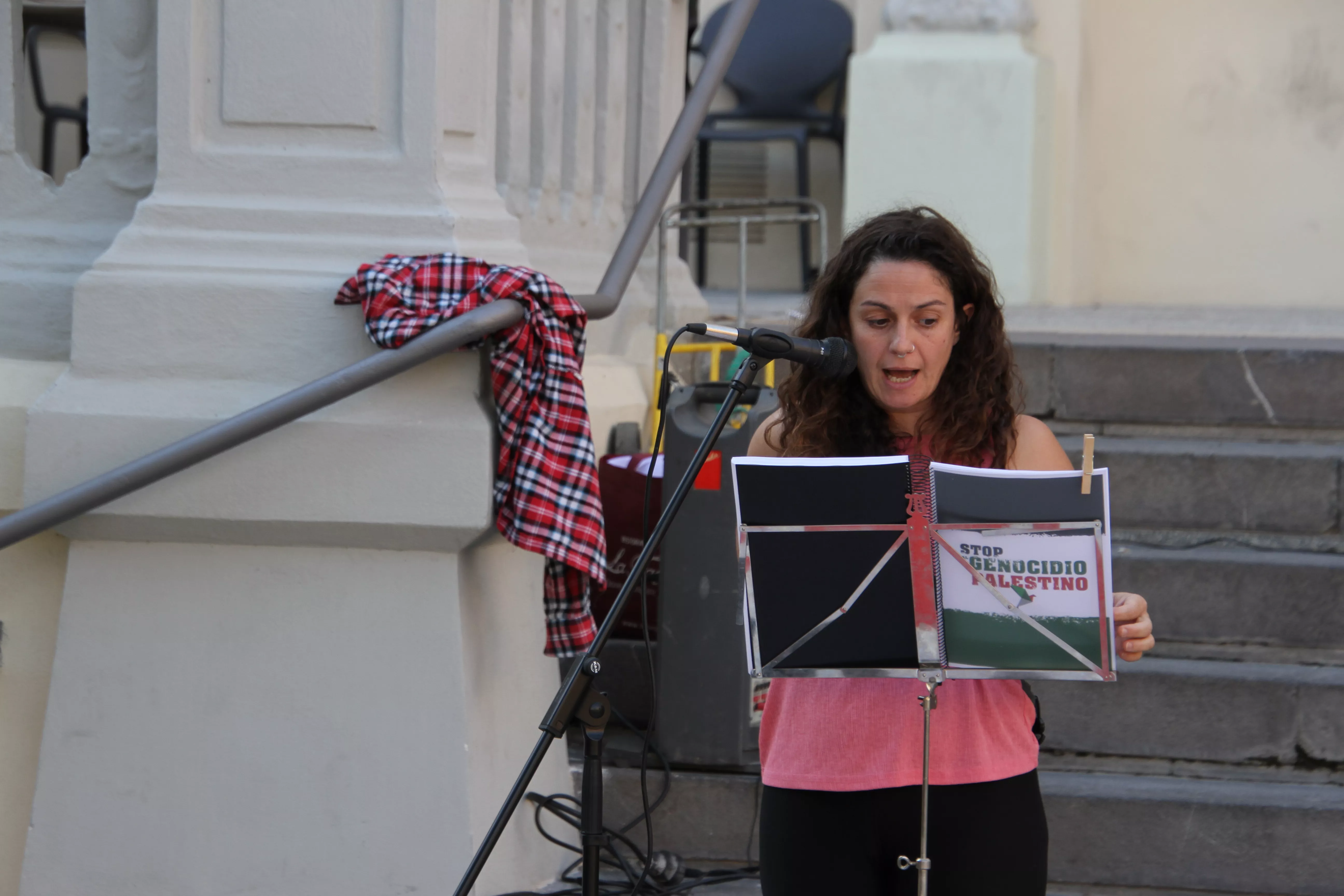 Acto de la Plataforma de la Escuela Pública. Foto Carlos Neofato