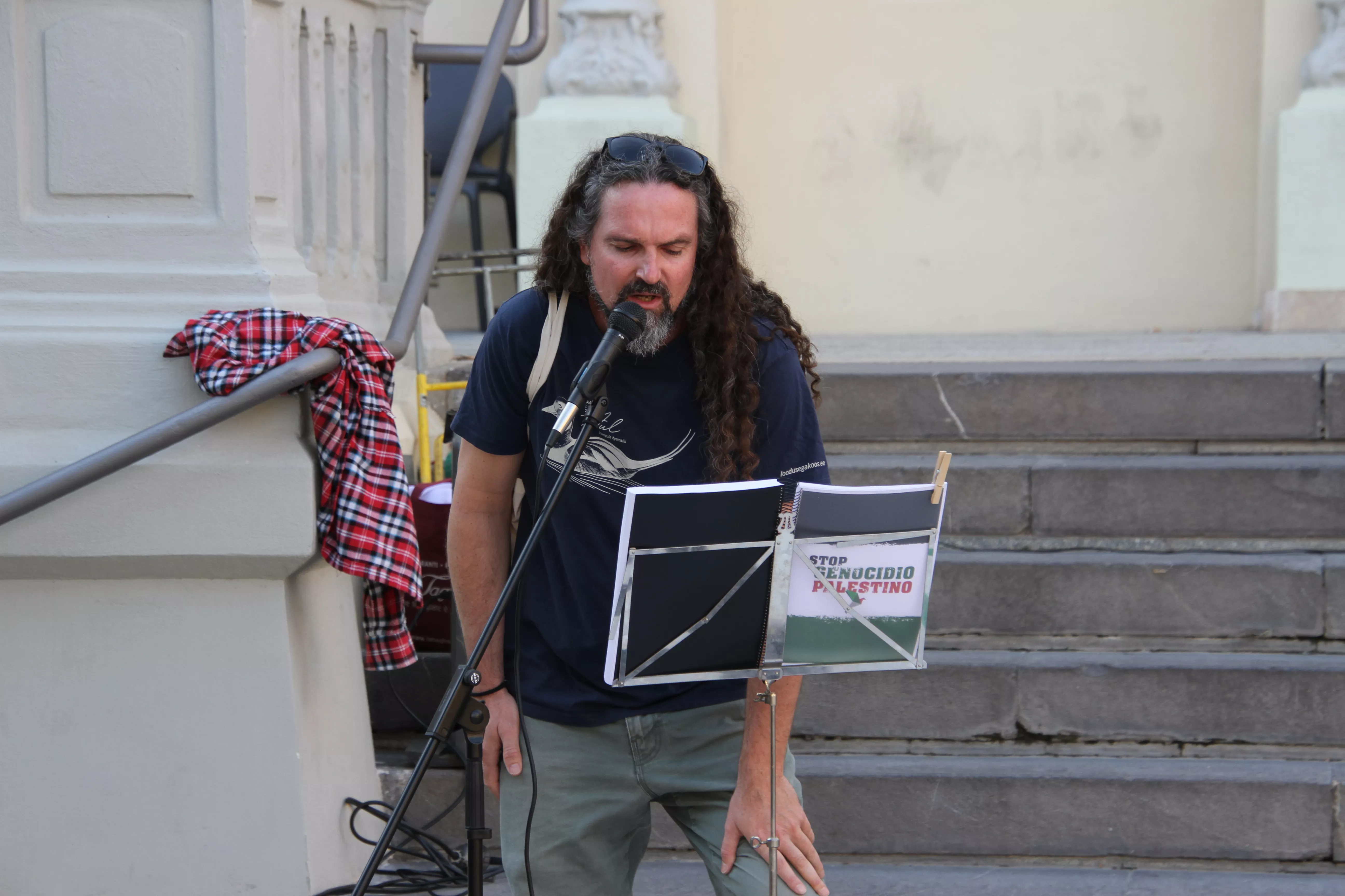 Acto de la Plataforma de la Escuela Pública. Foto Carlos Neofato