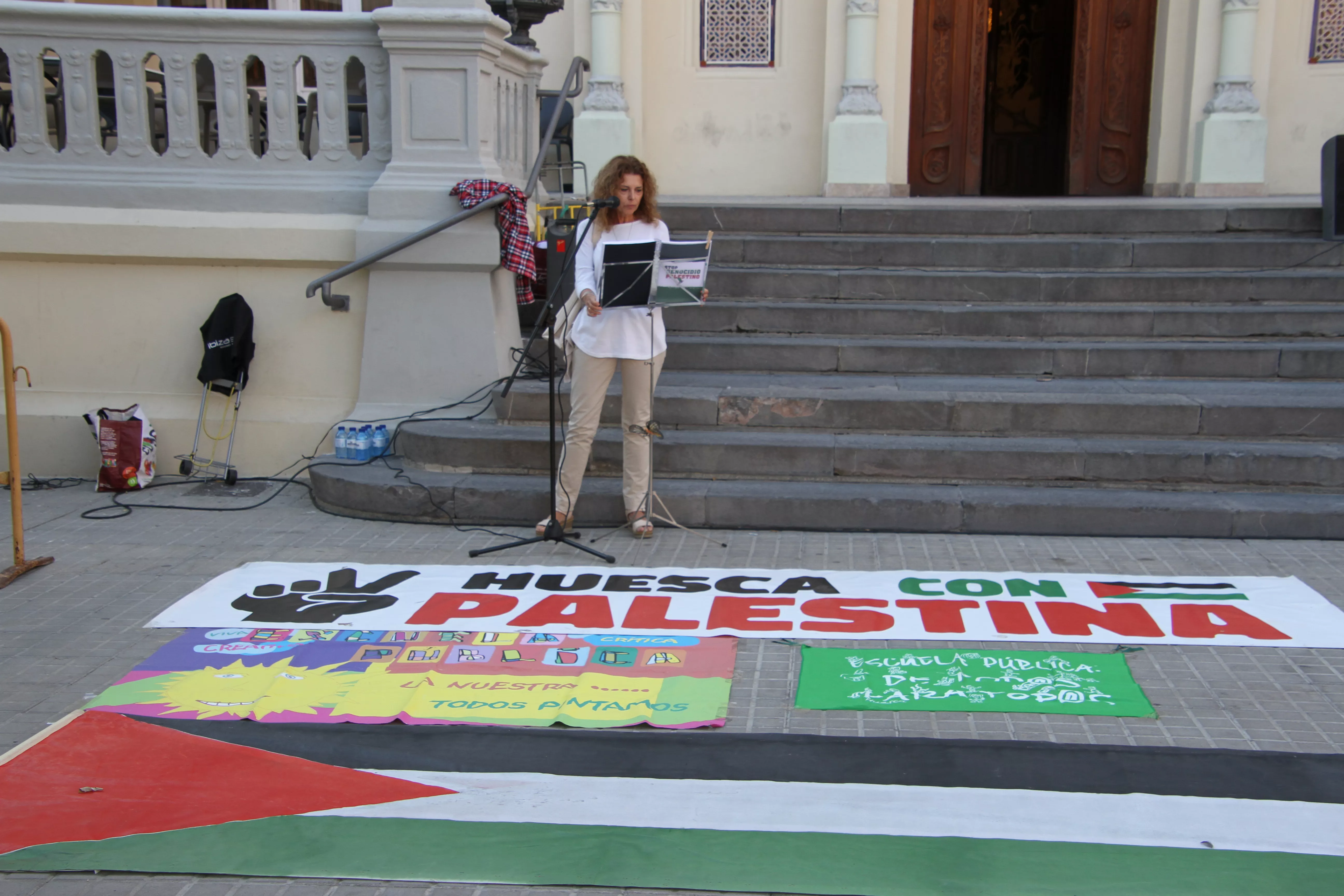 Acto de la Plataforma de la Escuela Pública. Foto Carlos Neofato