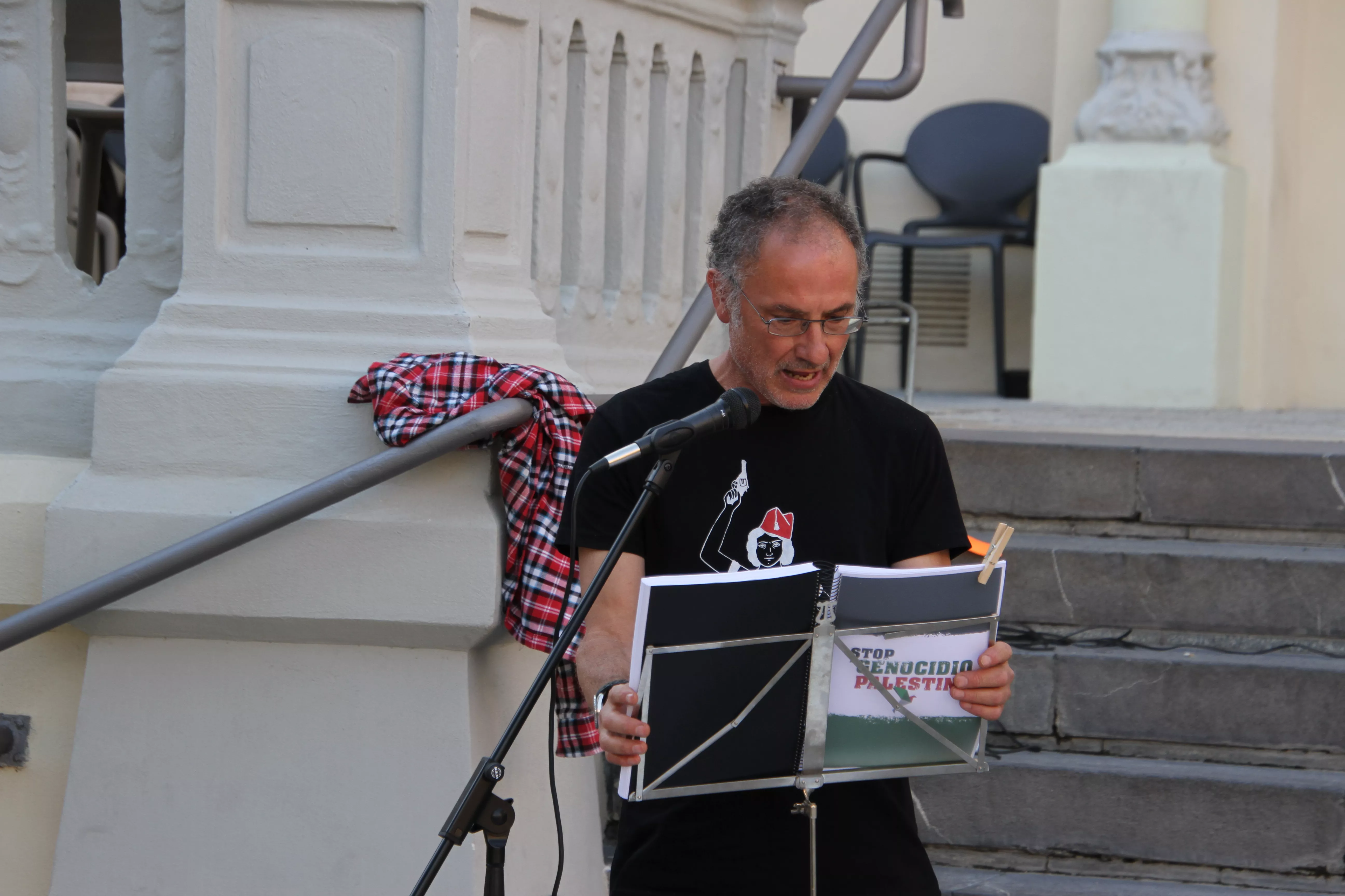 Acto de la Plataforma de la Escuela Pública. Foto Carlos Neofato