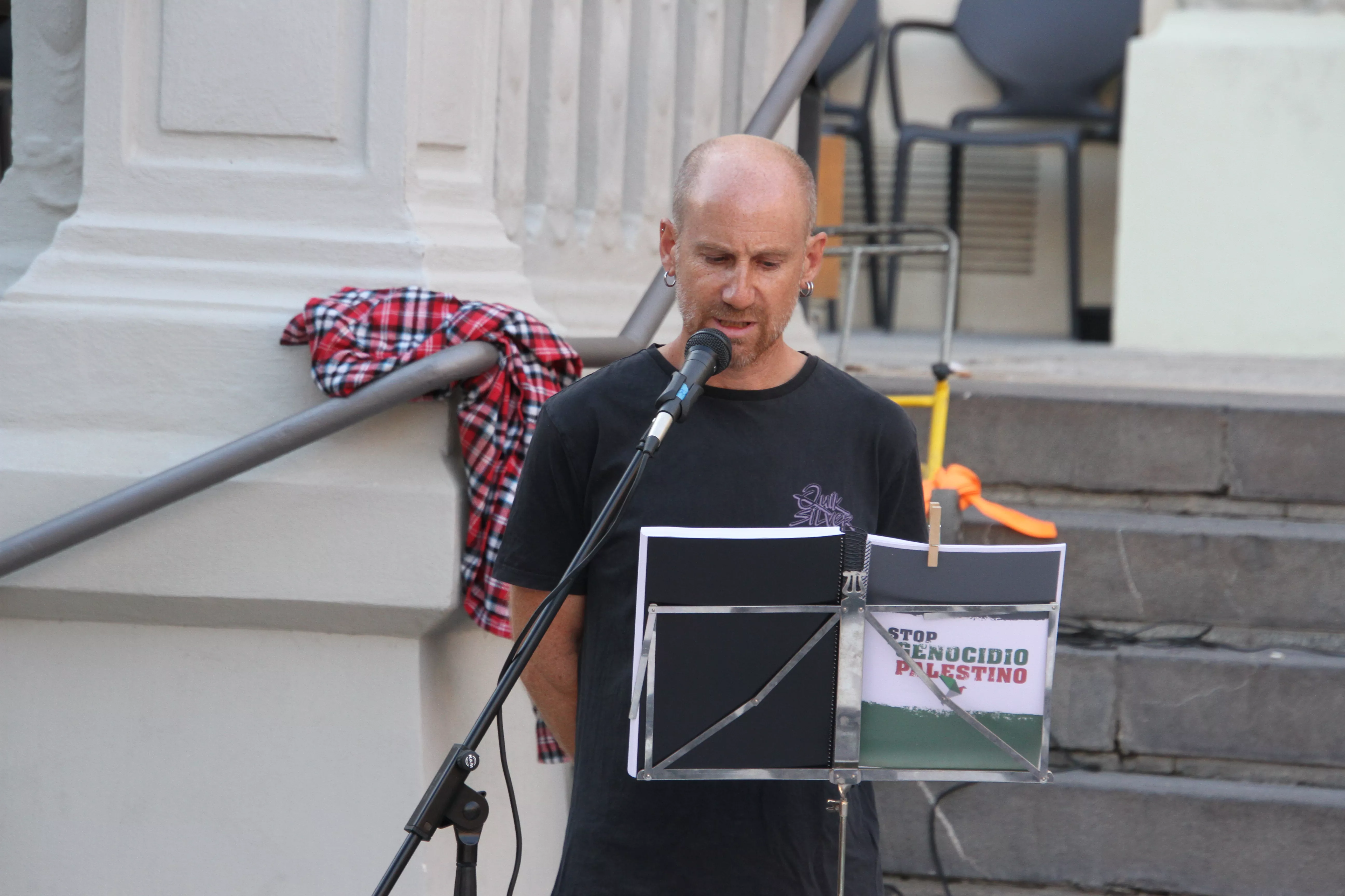 Acto de la Plataforma de la Escuela Pública. Foto Carlos Neofato