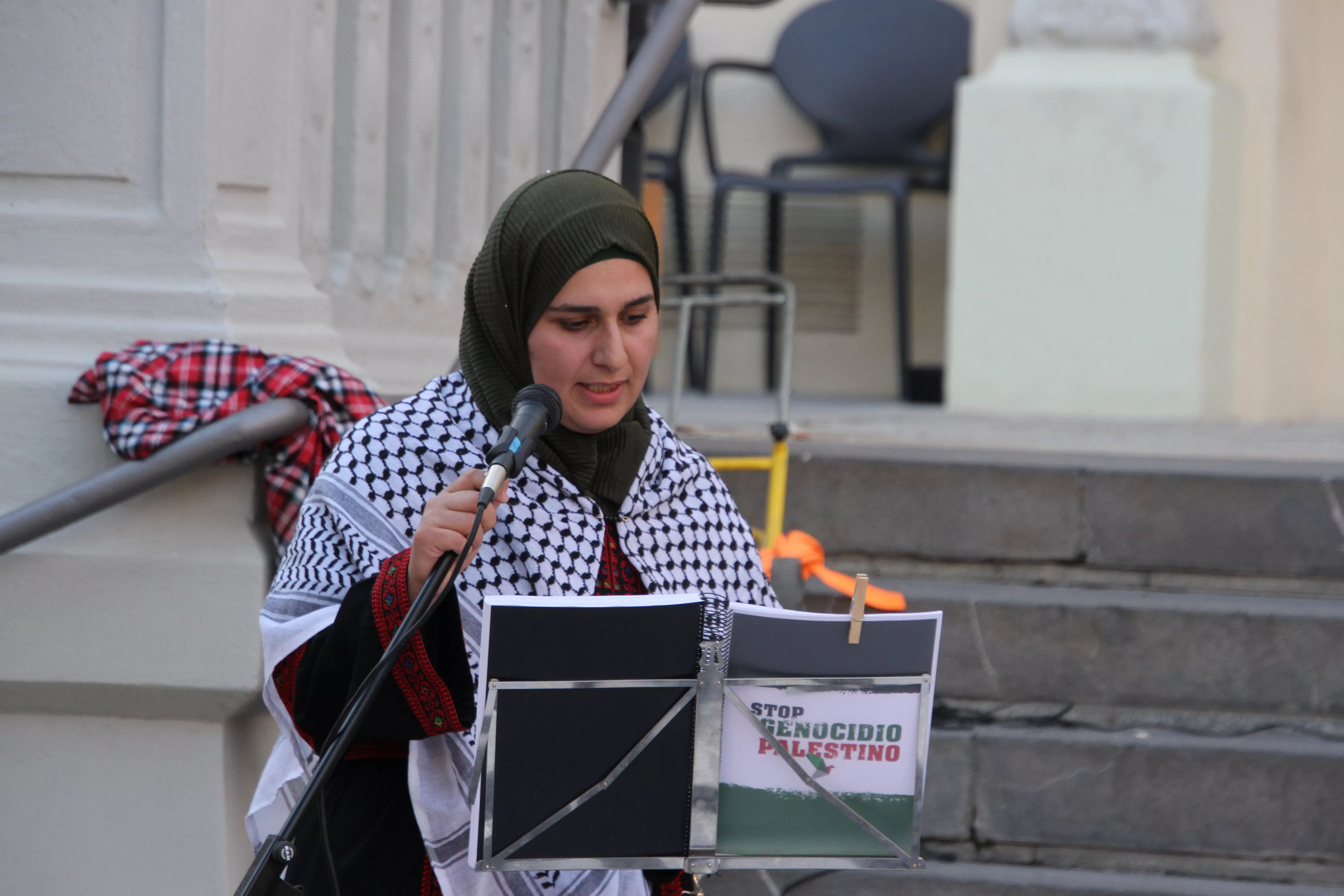 Acto de la Plataforma de la Escuela Pública. Foto Carlos Neofato