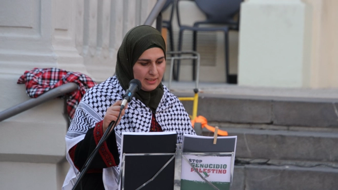 Acto de la Plataforma de la Escuela Pública. Foto Carlos Neofato