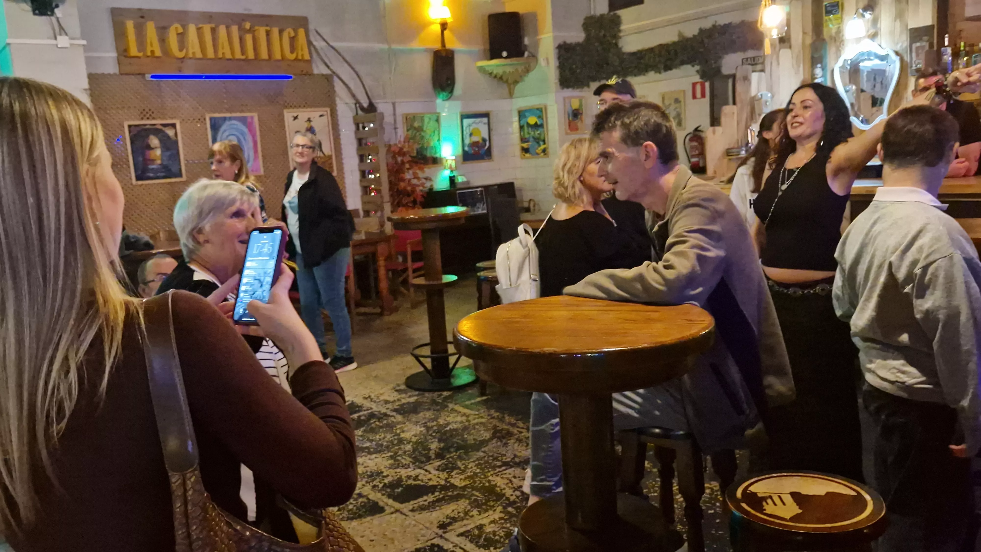 Exposición del taller de pintura de Asapme en la Catalítica. Foto Myriam Martínez