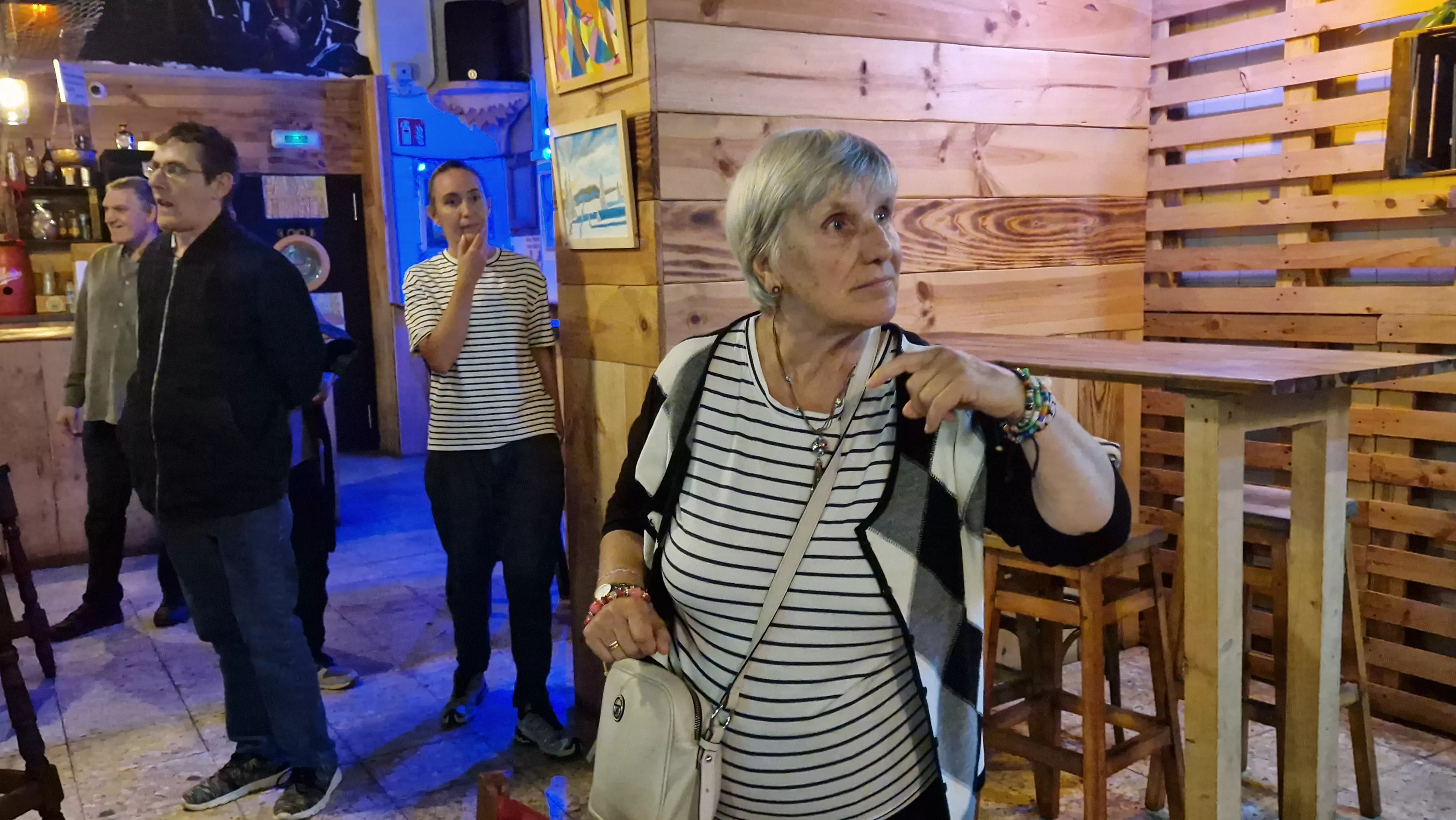 Exposición del taller de pintura de Asapme en la Catalítica. Foto Myriam Martínez