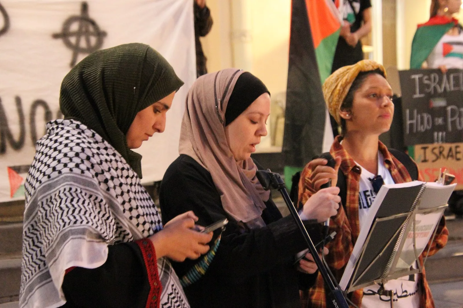 Huesca con Palestina. Foto Carlos Neofato