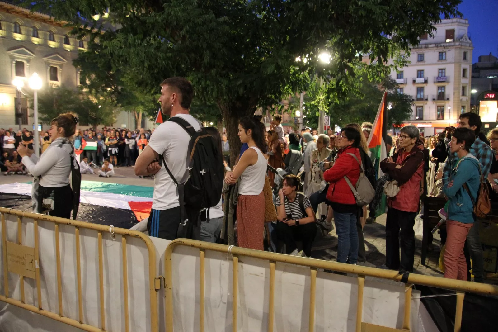 Huesca con Palestina. Foto Carlos Neofato