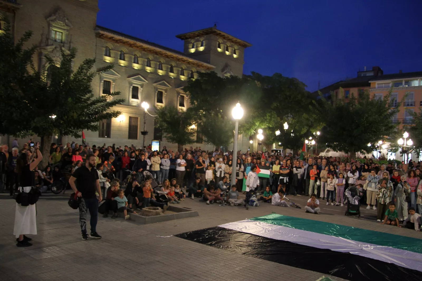Huesca con Palestina. Foto Carlos Neofato