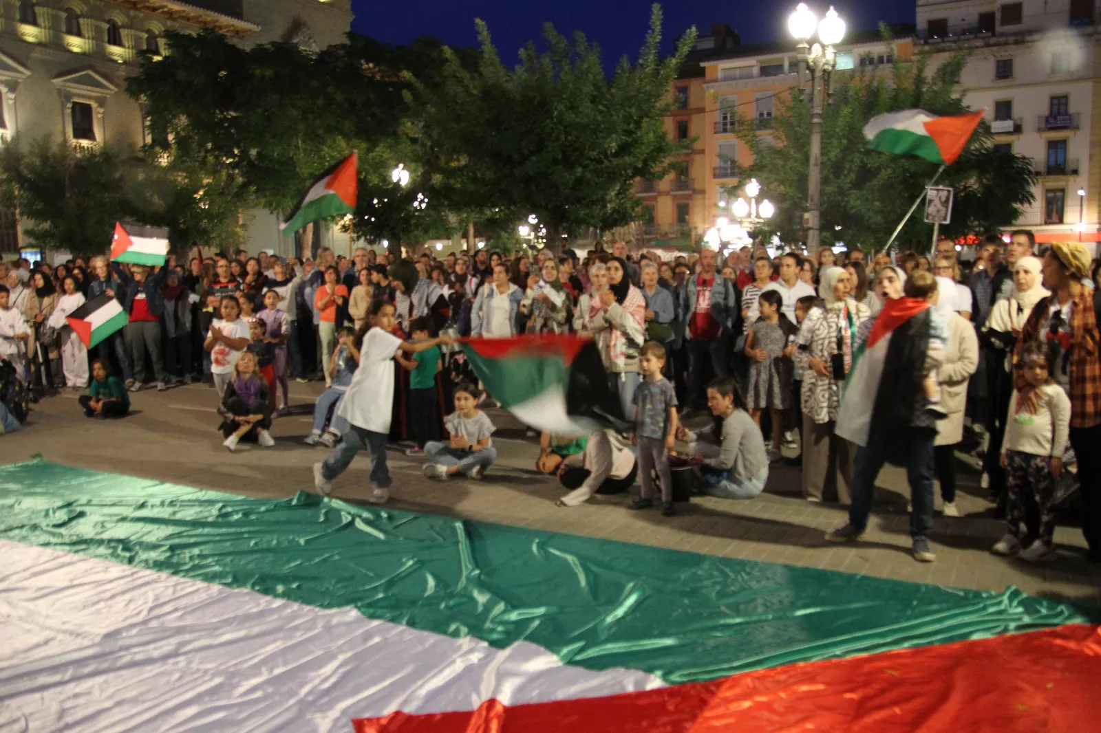 Huesca con Palestina. Foto Carlos Neofato