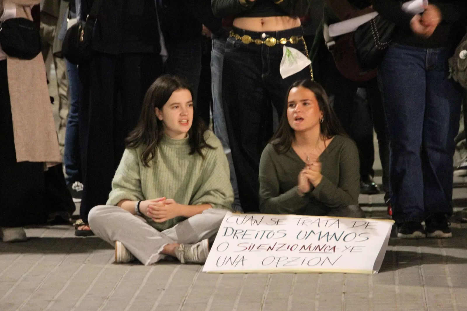 Huesca con Palestina. Foto Carlos Neofato