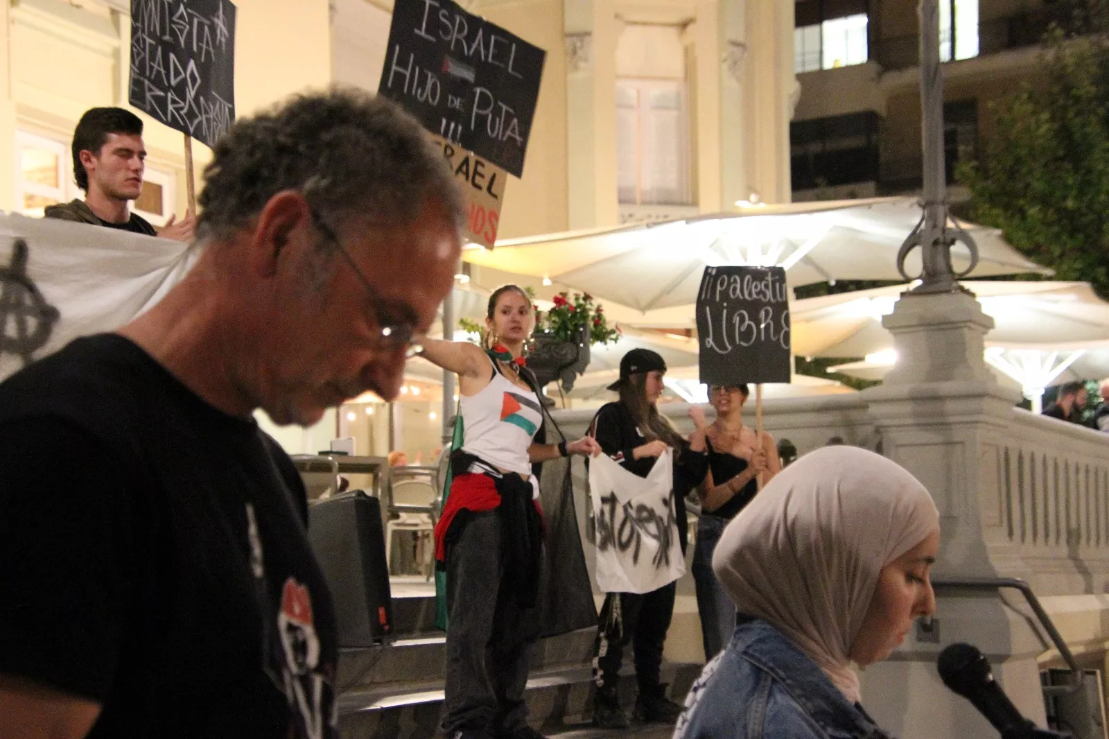 Huesca con Palestina. Foto Carlos Neofato