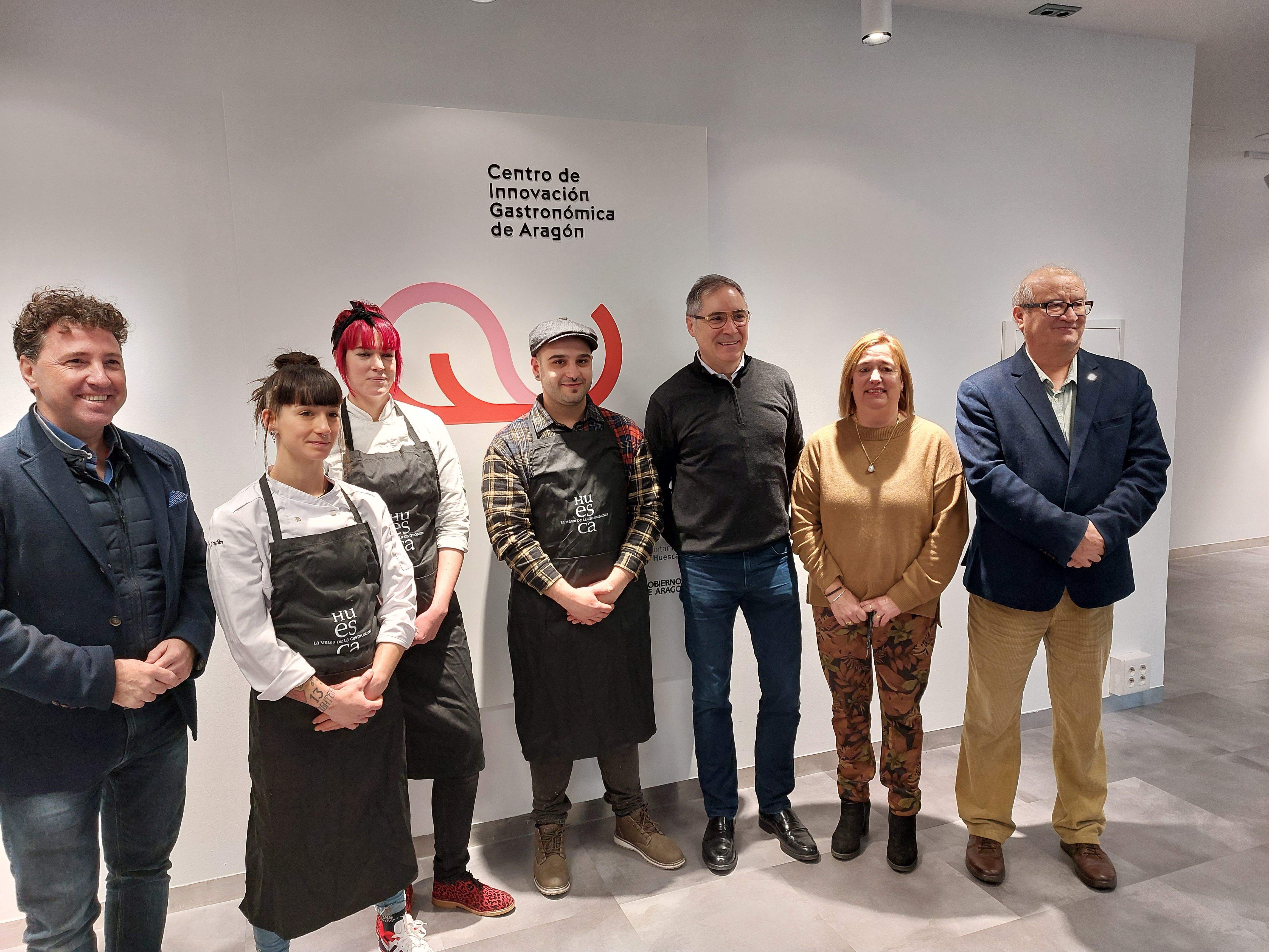 Presentación de la tapa oscense para Madrid Fusión