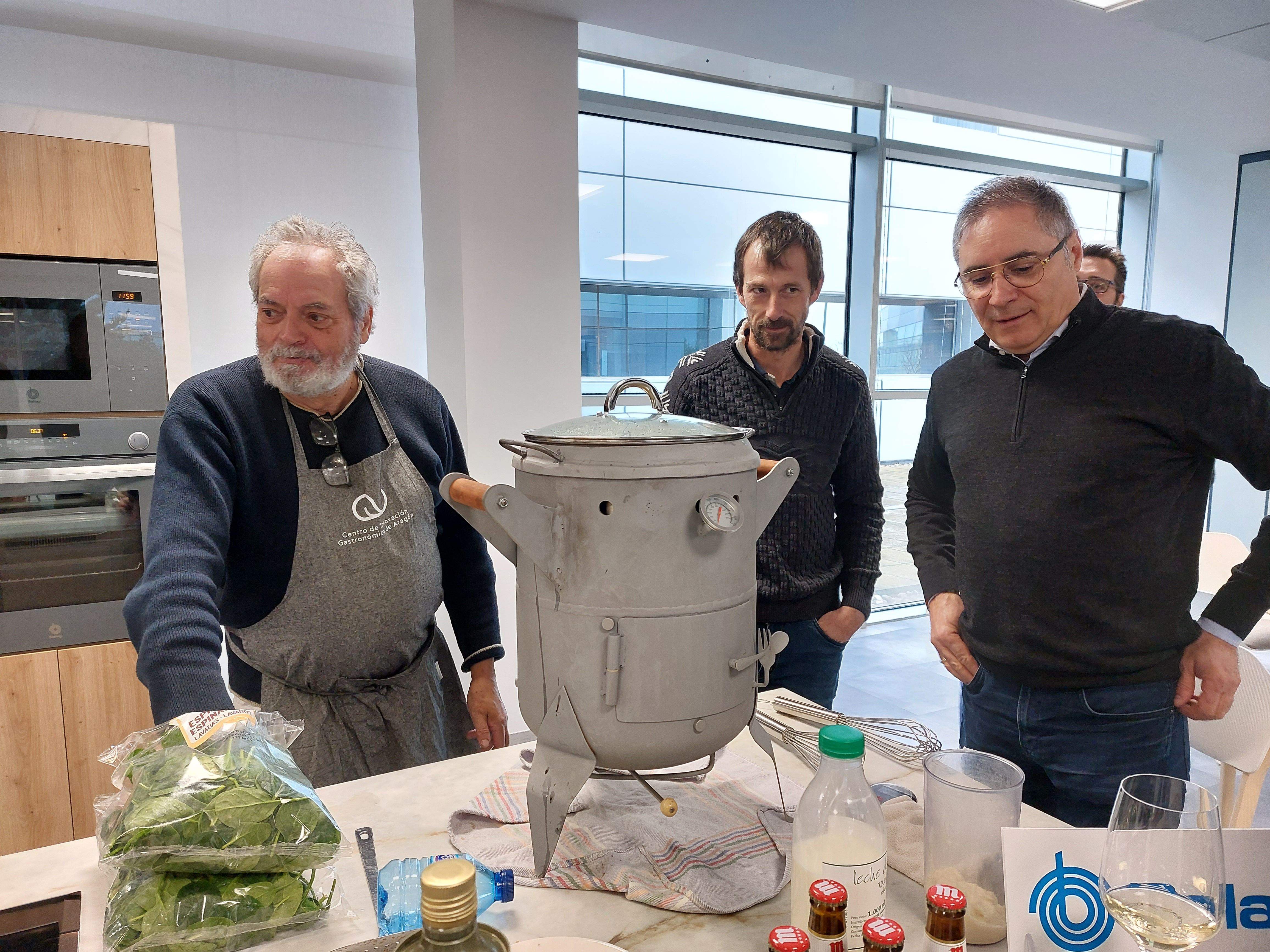 Presentación de la tapa oscense para Madrid Fusión