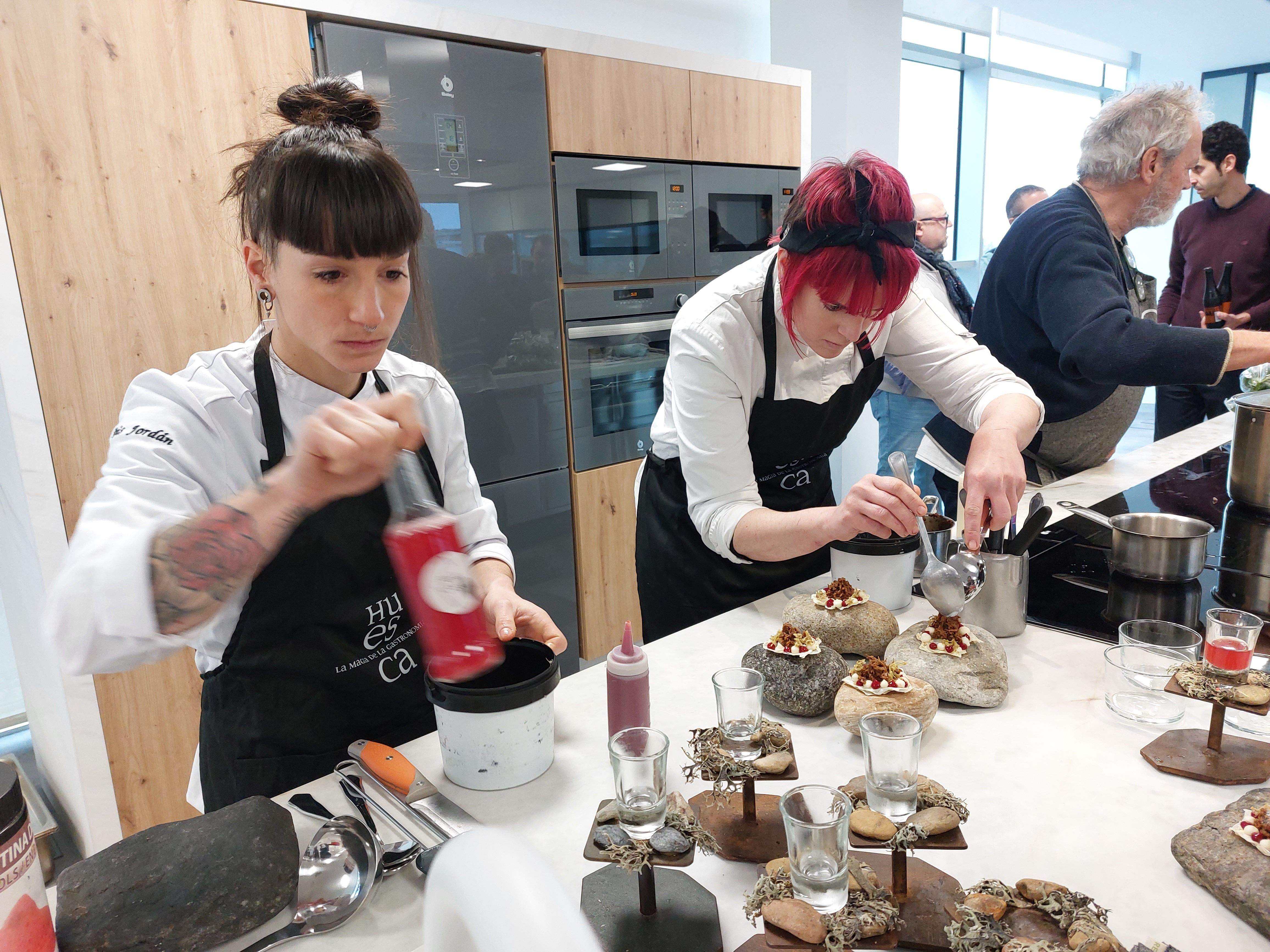 Presentación de la tapa oscense para Madrid Fusión
