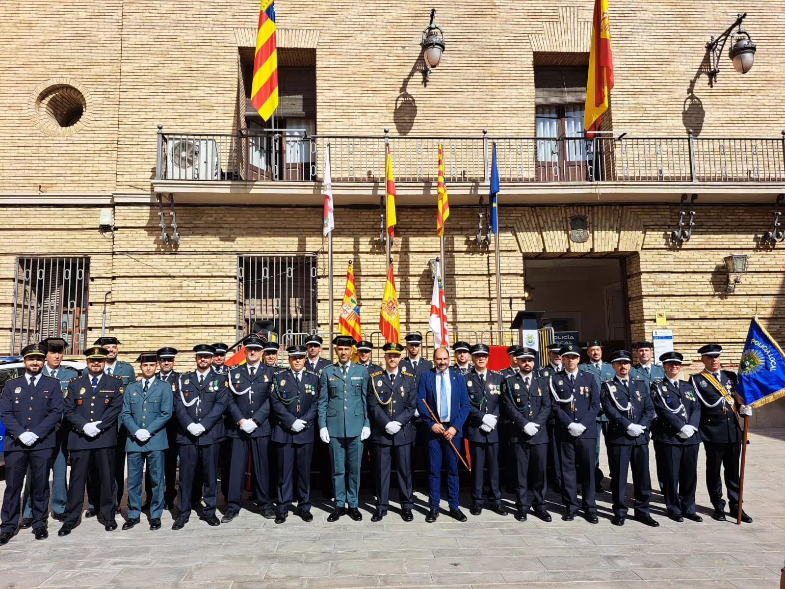  Fiesta de la Policía Local en Barbastro