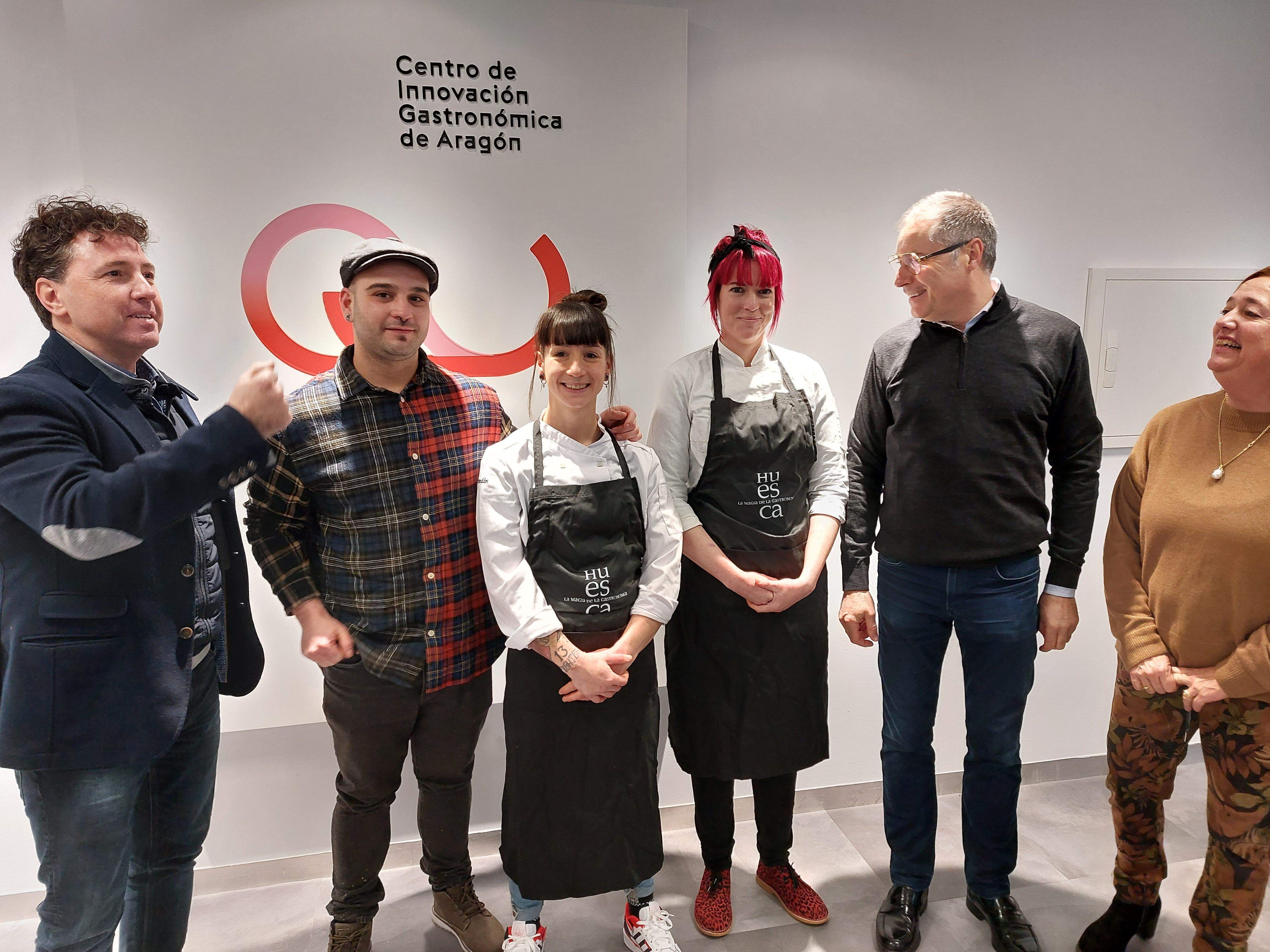Presentación de la tapa oscense para Madrid Fusión