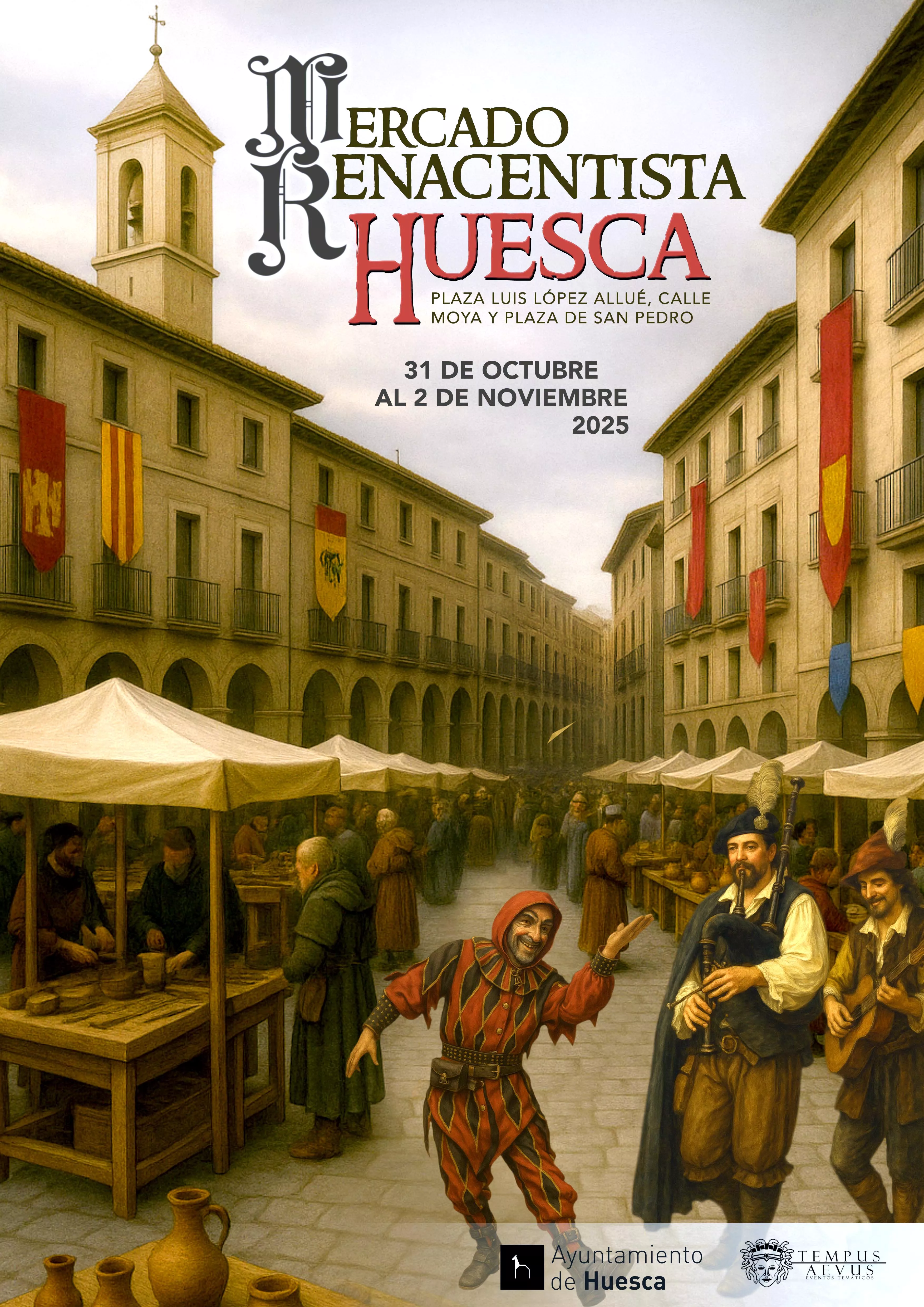 Cartel del mercado renacentista Cartel del mercado renacentista