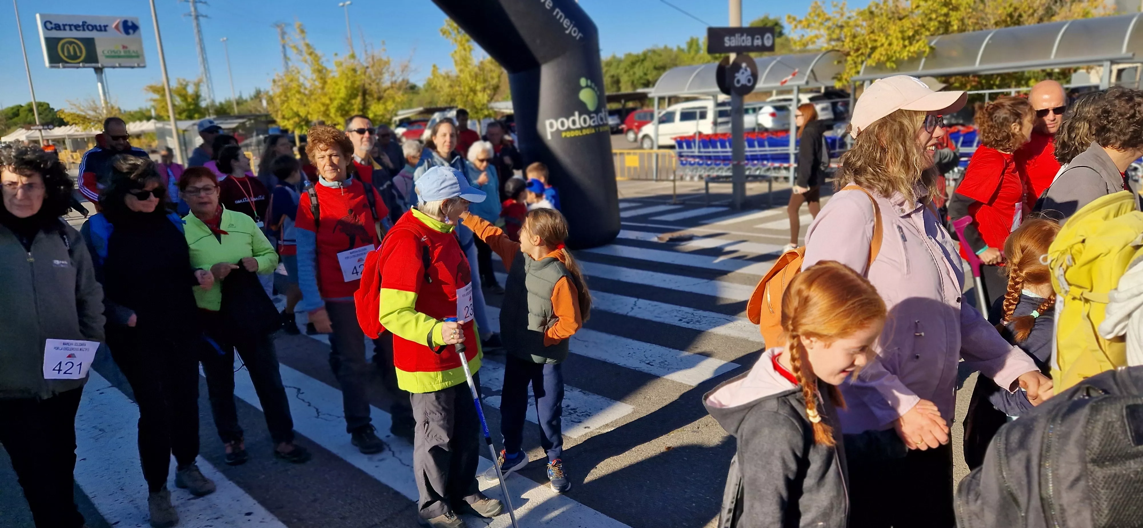 III Marcha por la Esclerosis Múltiple de Aodem. Foto Myriam Martínez
