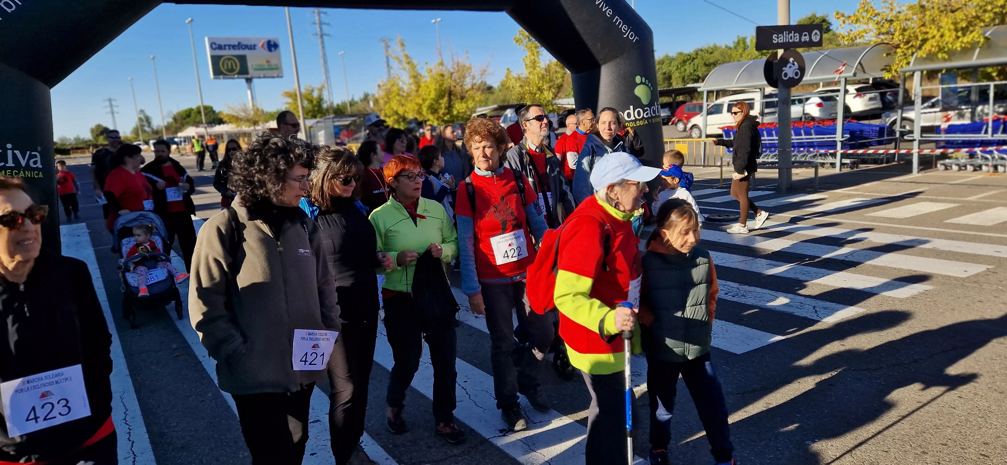 III Marcha por la Esclerosis Múltiple de Aodem. Foto Myriam Martínez