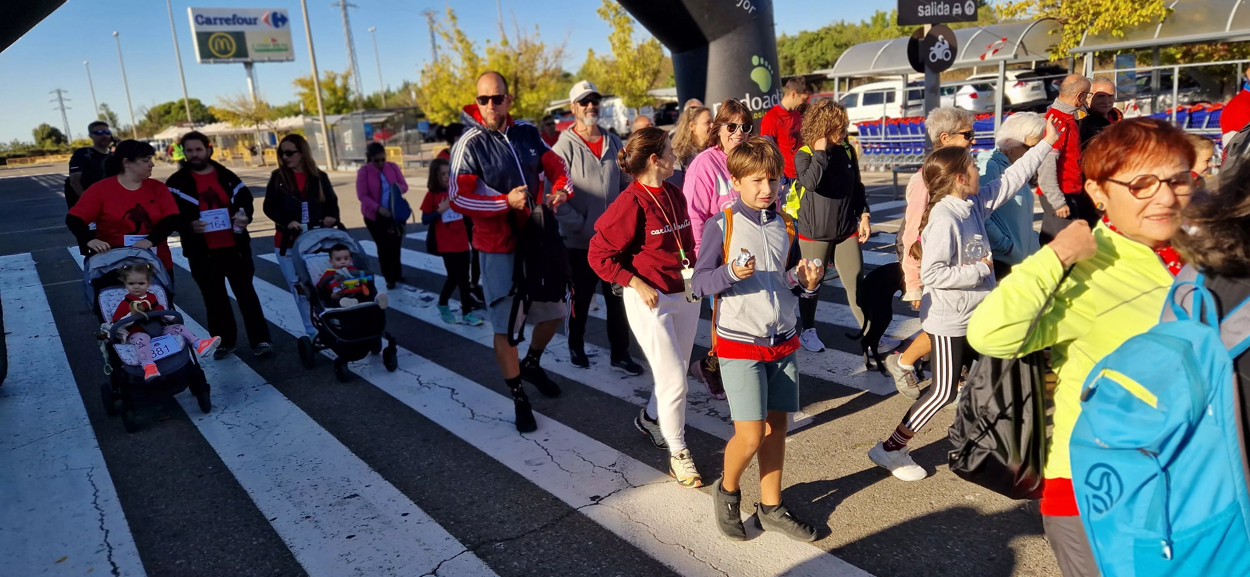 III Marcha por la Esclerosis Múltiple de Aodem. Foto Myriam Martínez