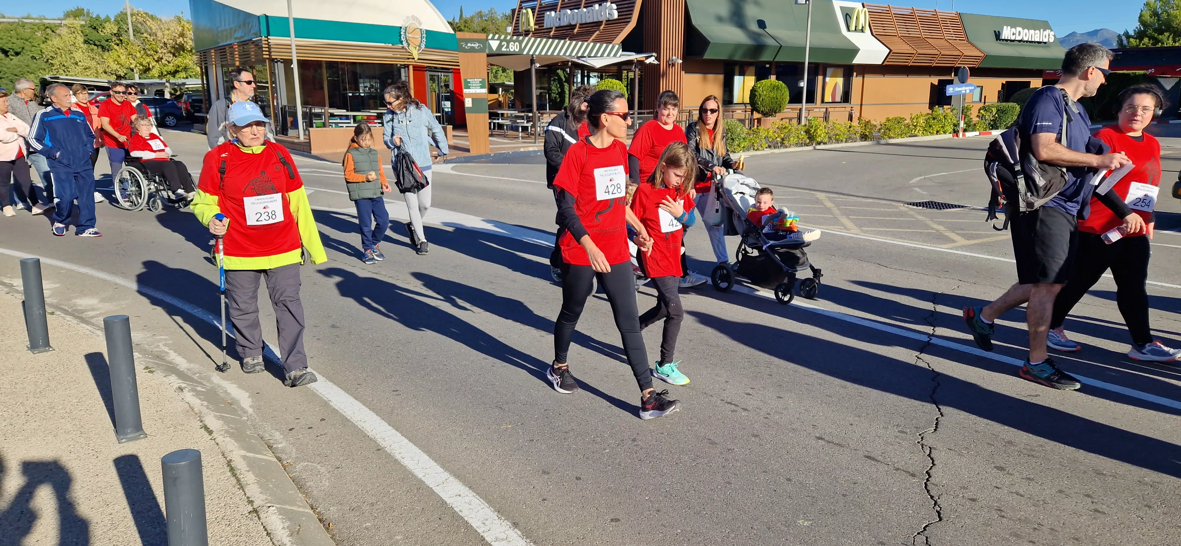III Marcha por la Esclerosis Múltiple de Aodem. Foto Myriam Martínez