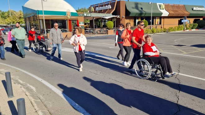 III Marcha por la Esclerosis Múltiple de Aodem. Foto Myriam Martínez
