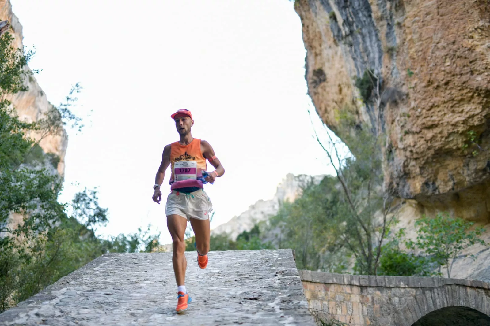 Imágenes del Trail Alquézar Rosado del domingo