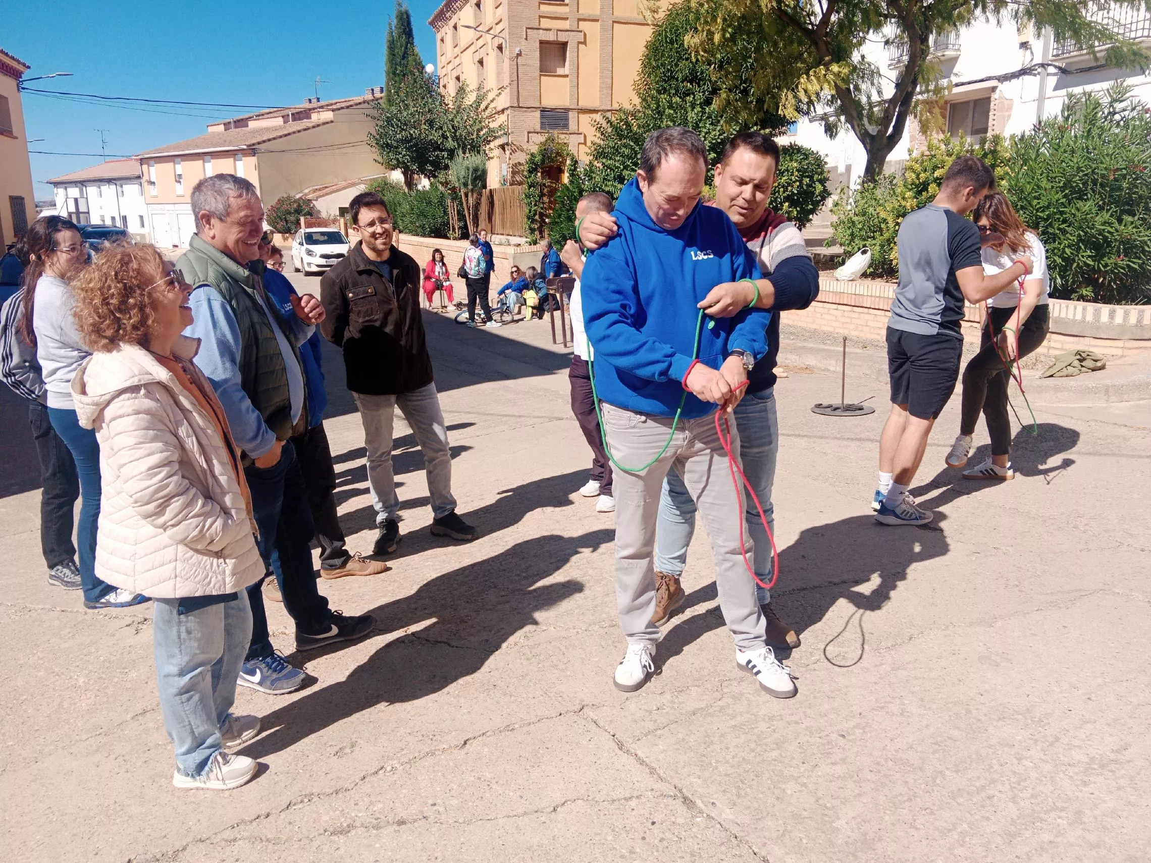 Juegos tradicionales aragoness en Las casas, juegos de habilidad y destreza