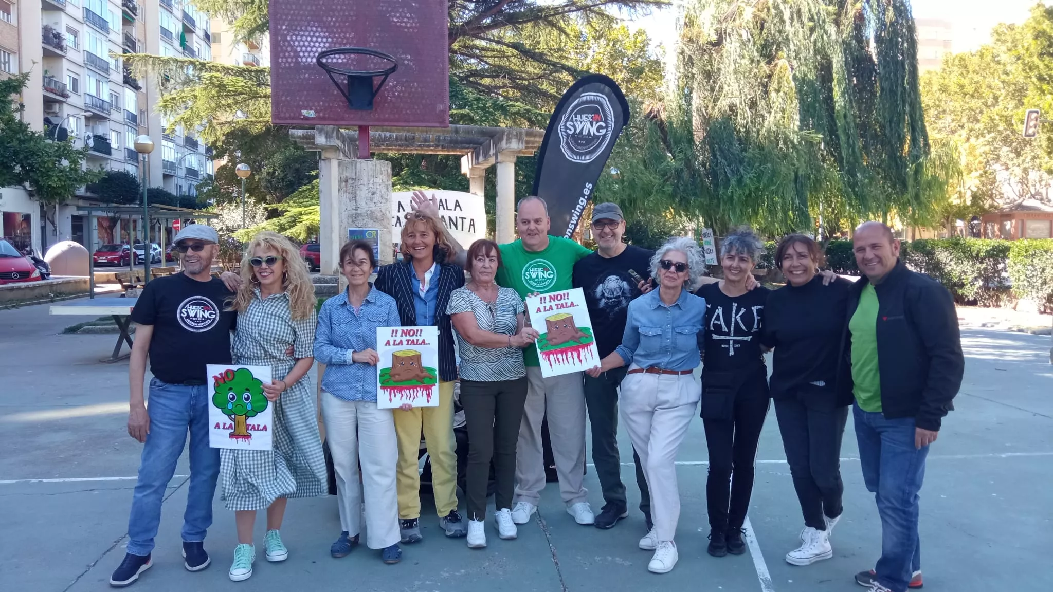 I Jornada de Convivencia organizada por Áboles Vivos Huesca.