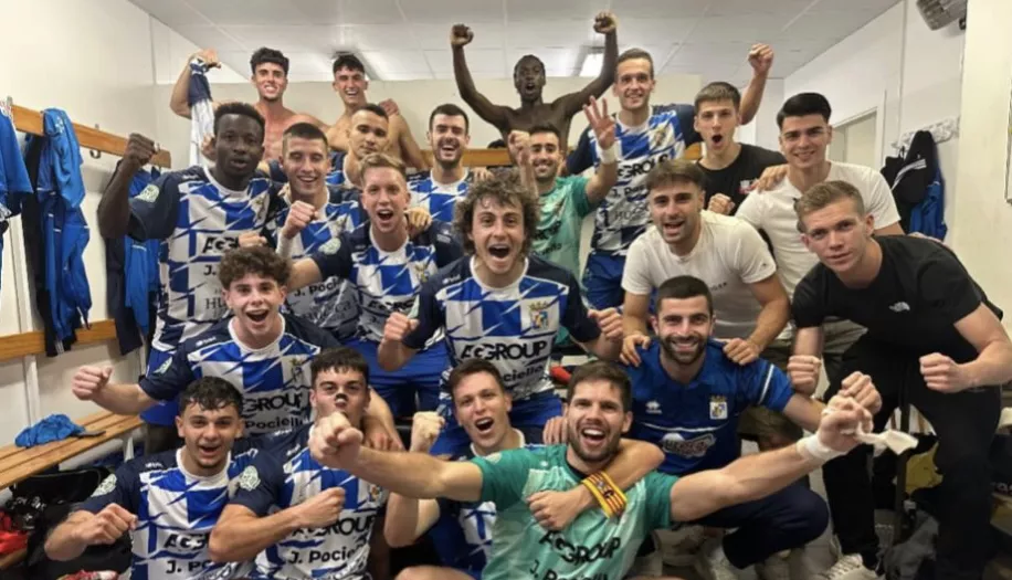 El Tamarite se lleva el derbi ante el Almudévar y logra el primer triunfo del curso (2-0)