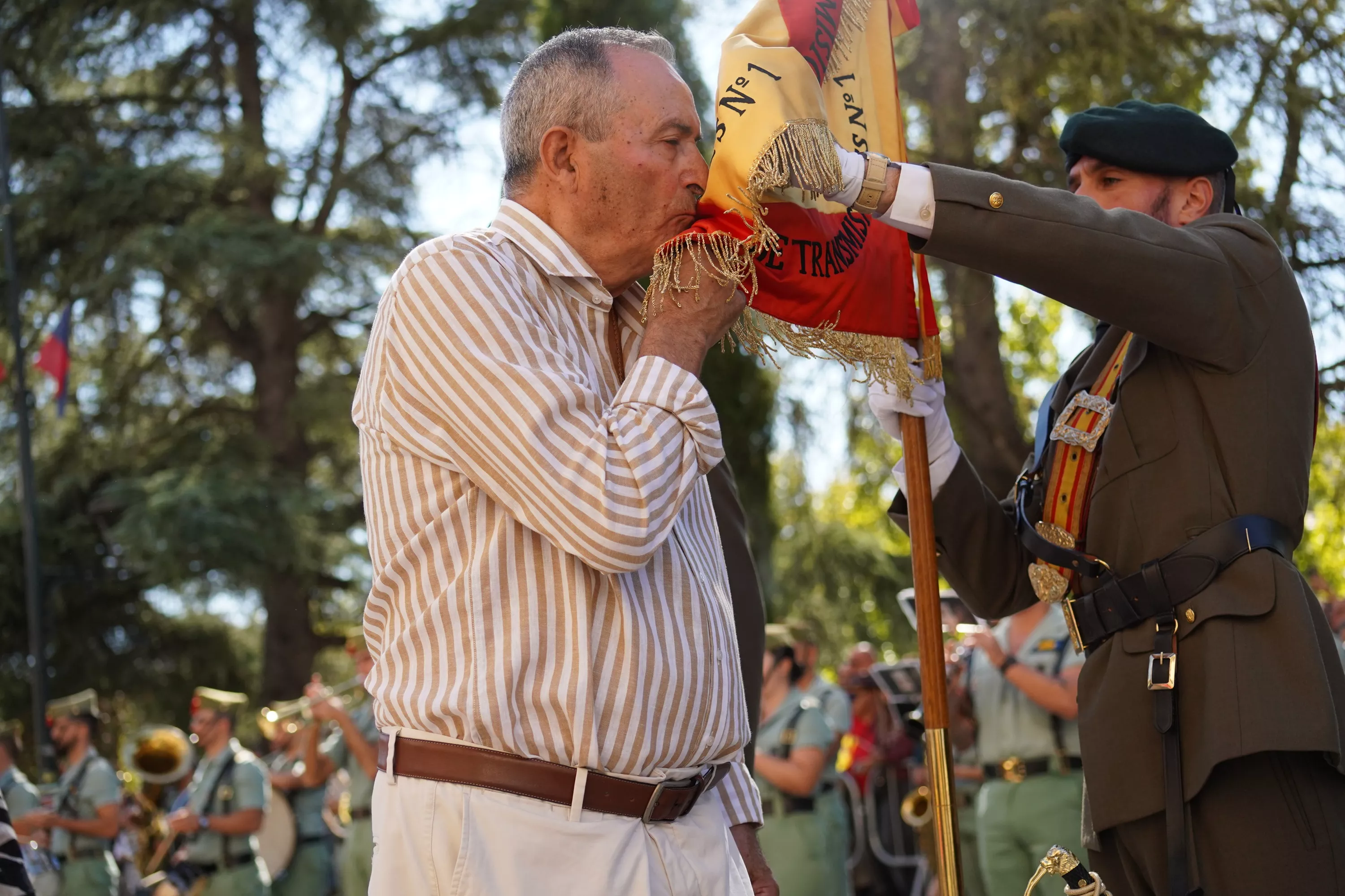 Jura de Bandera de 220 ciudadanos en Monzón. Foto Rebeca Ruiz