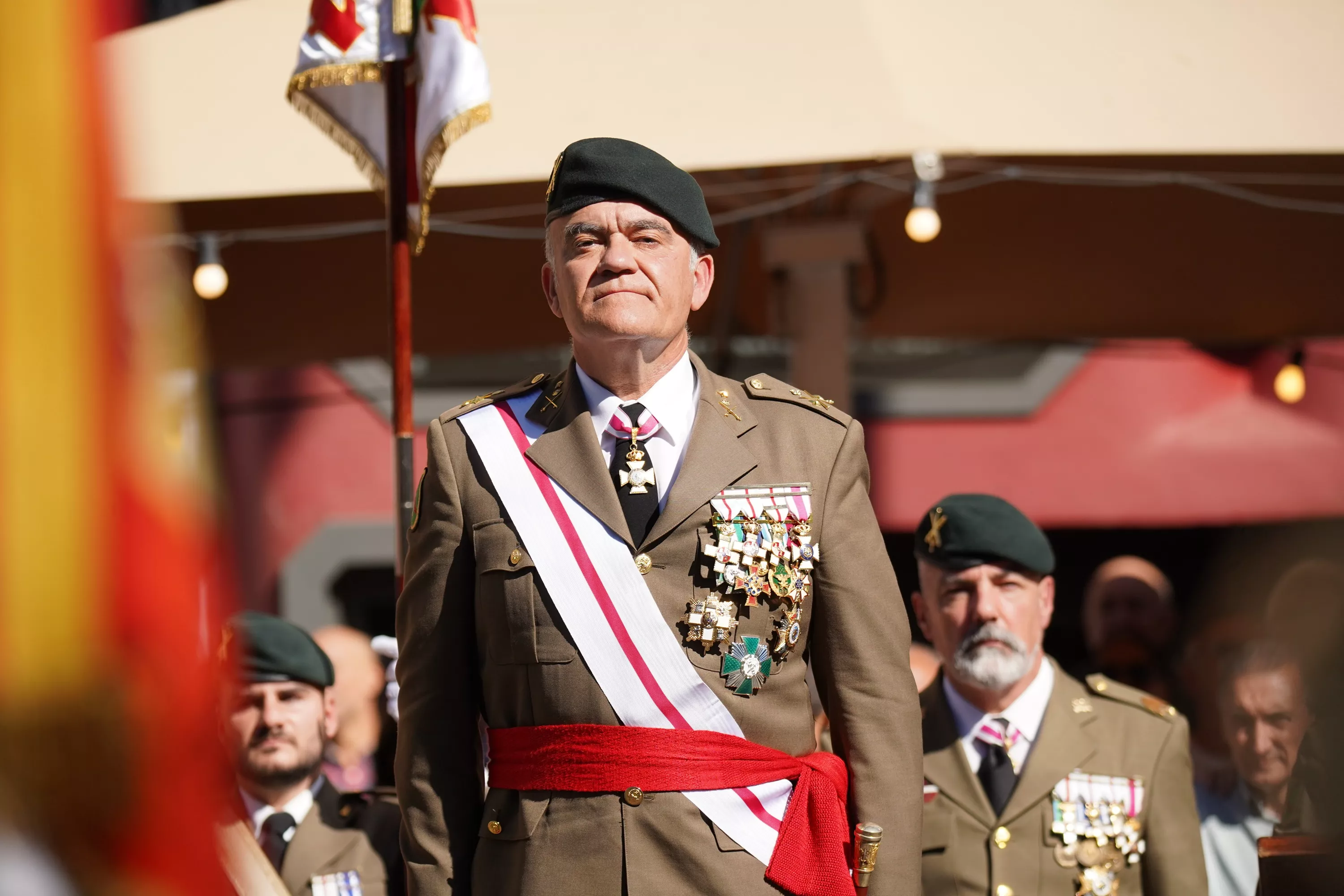 Jura de Bandera de 220 ciudadanos en Monzón. Foto Rebeca Ruiz