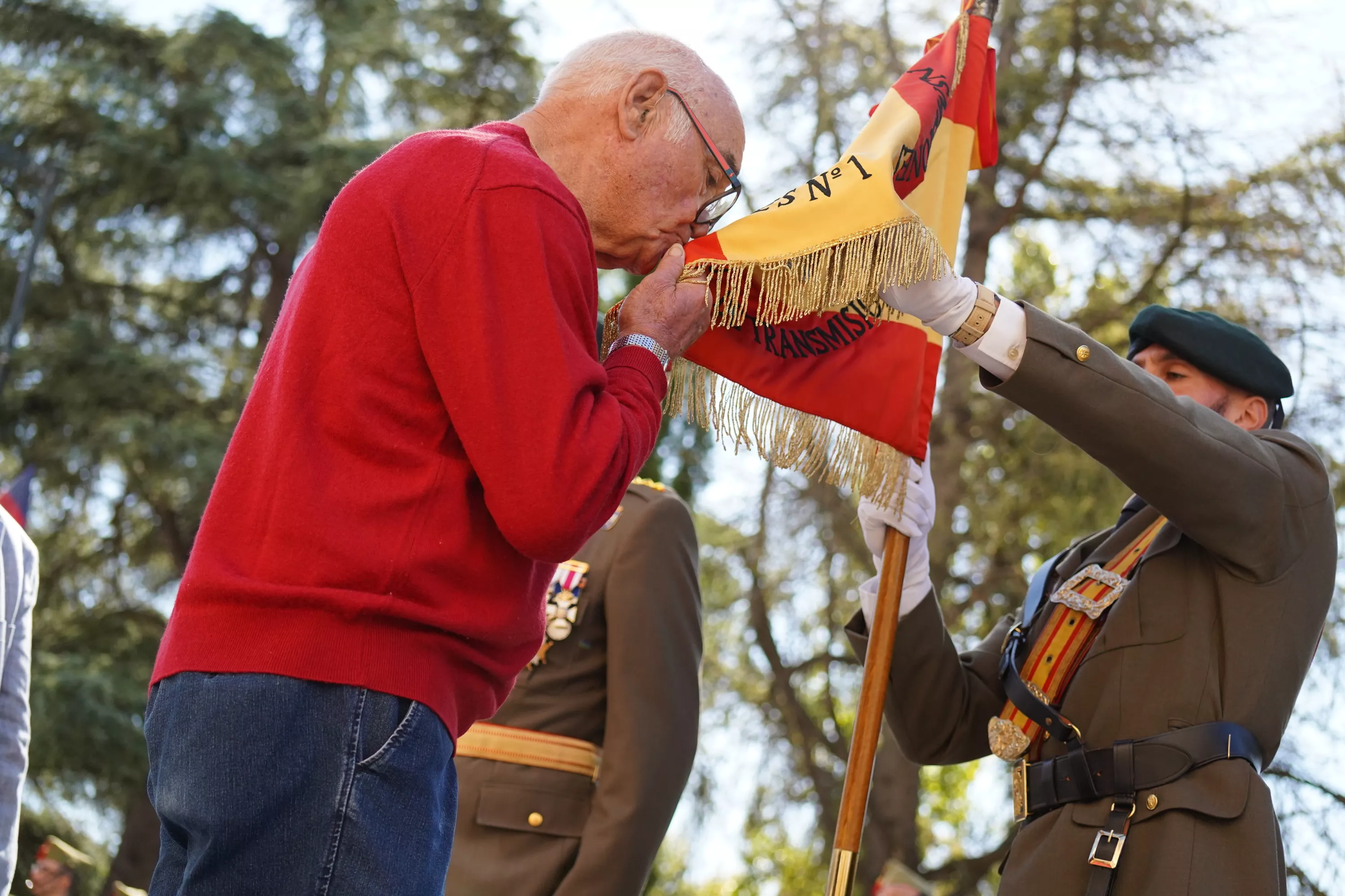 Jura de Bandera de 220 ciudadanos en Monzón. Foto Rebeca Ruiz