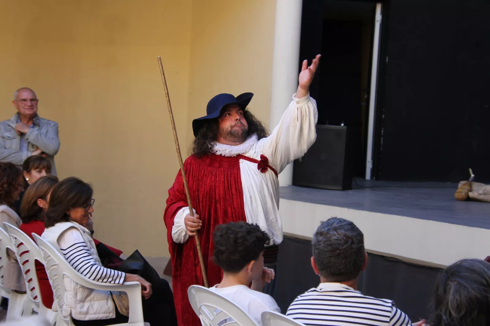 El bandido Cucaracha y sus compinches en el Corral de Comedias de Robres. Foto Carlos Neofato