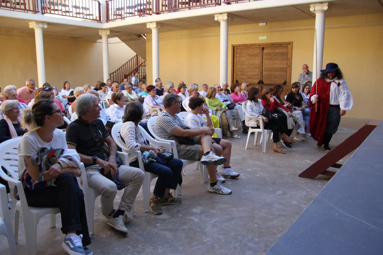 El bandido Cucaracha y sus compinches en el Corral de Comedias de Robres. Foto Carlos Neofato