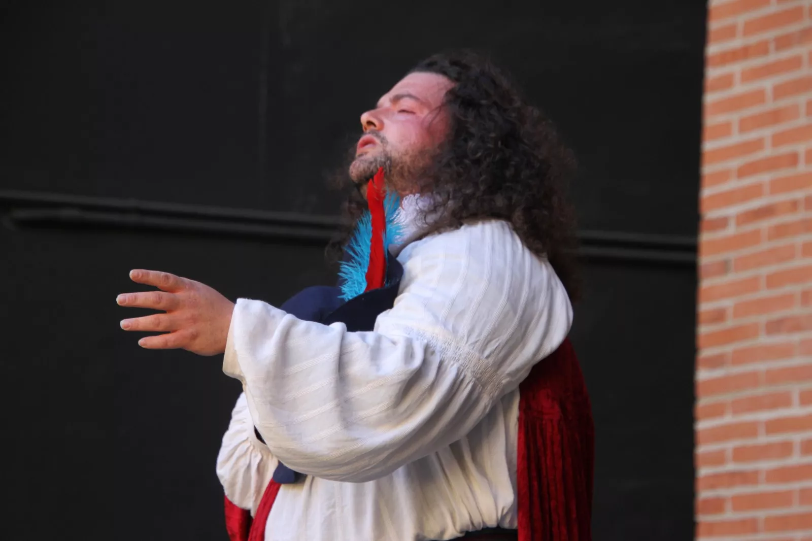 El bandido Cucaracha y sus compinches en el Corral de Comedias de Robres. Foto Carlos Neofato