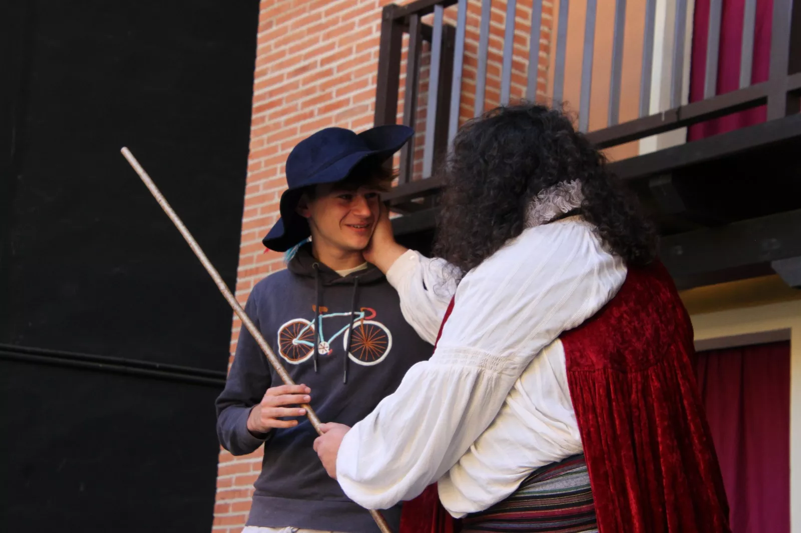 El bandido Cucaracha y sus compinches en el Corral de Comedias de Robres. Foto Carlos Neofato