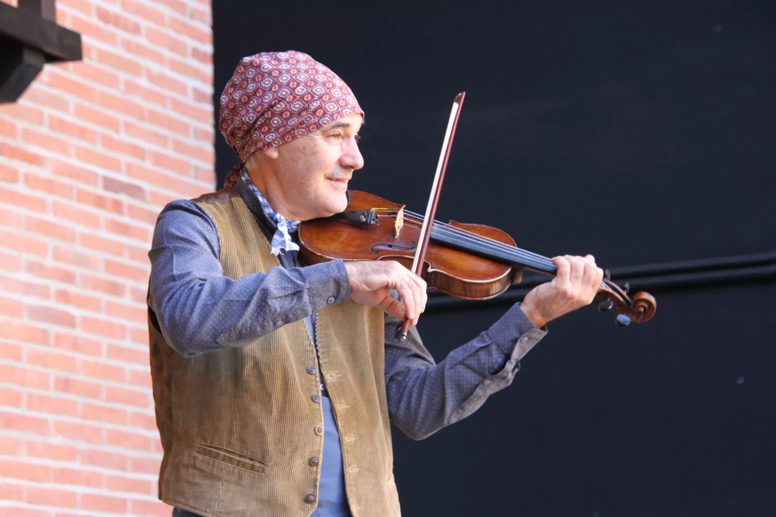 El bandido Cucaracha y sus compinches en el Corral de Comedias de Robres. Foto Carlos Neofato