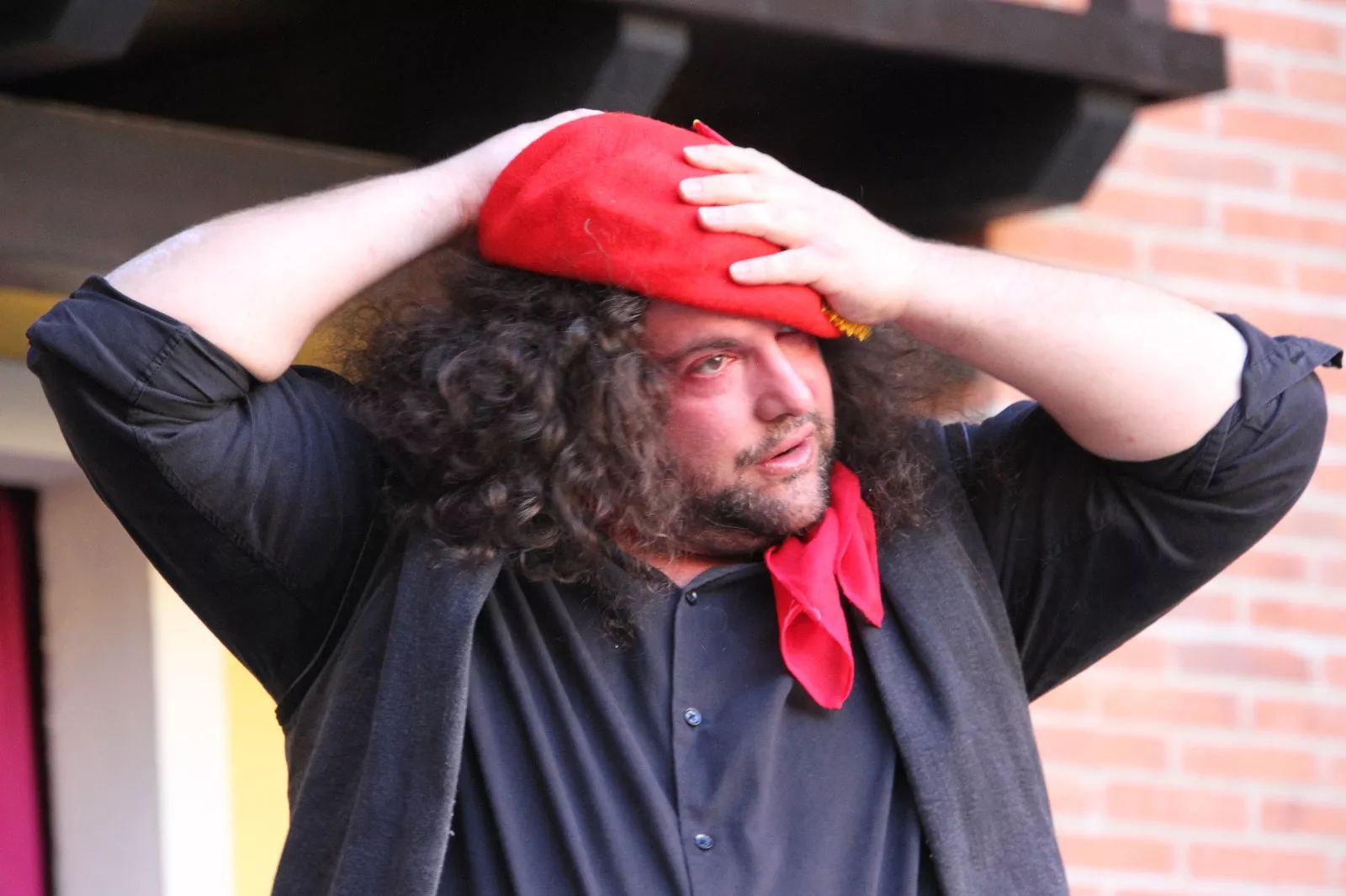 El bandido Cucaracha y sus compinches en el Corral de Comedias de Robres. Foto Carlos Neofato