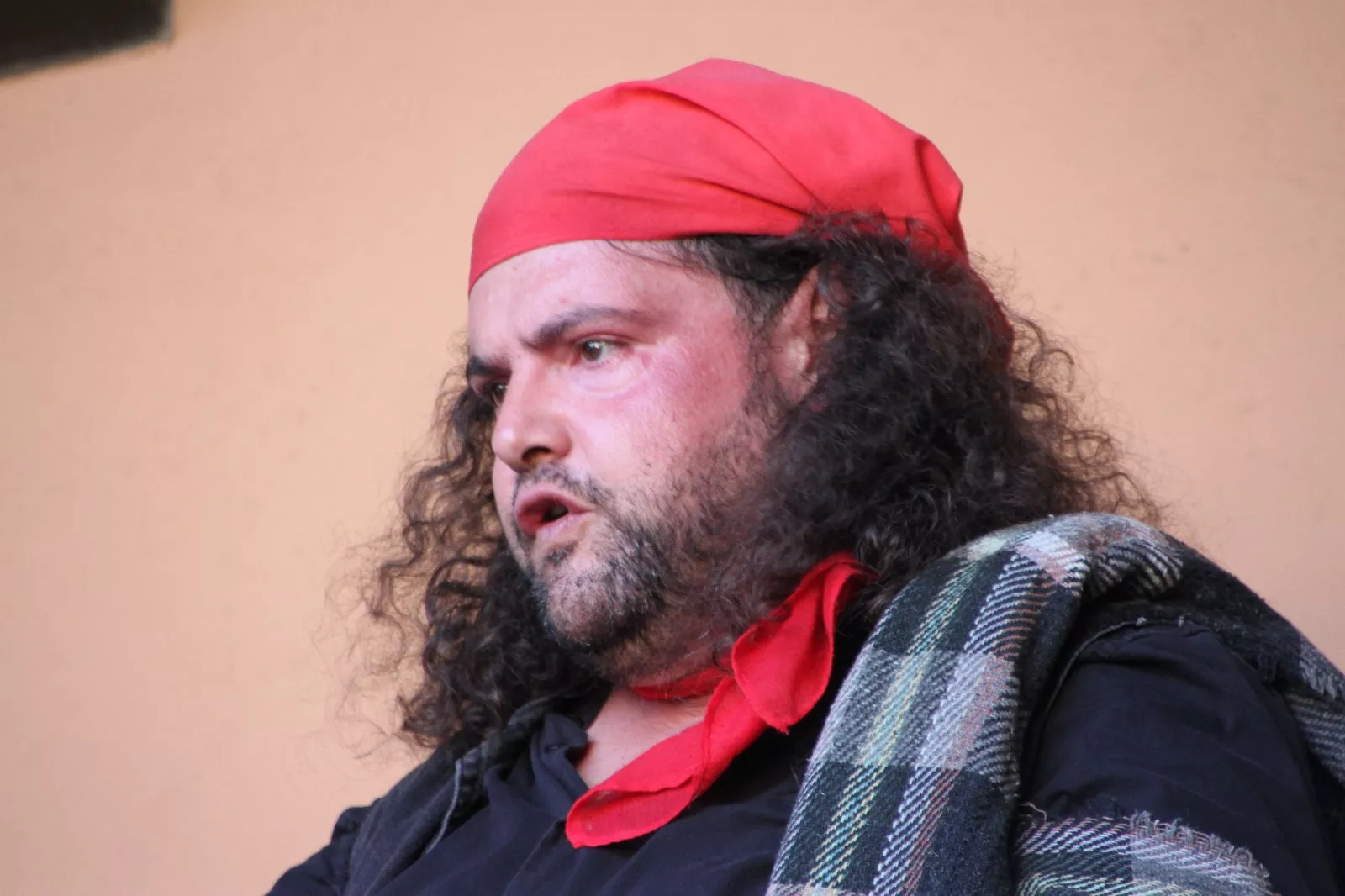 El bandido Cucaracha y sus compinches en el Corral de Comedias de Robres. Foto Carlos Neofato