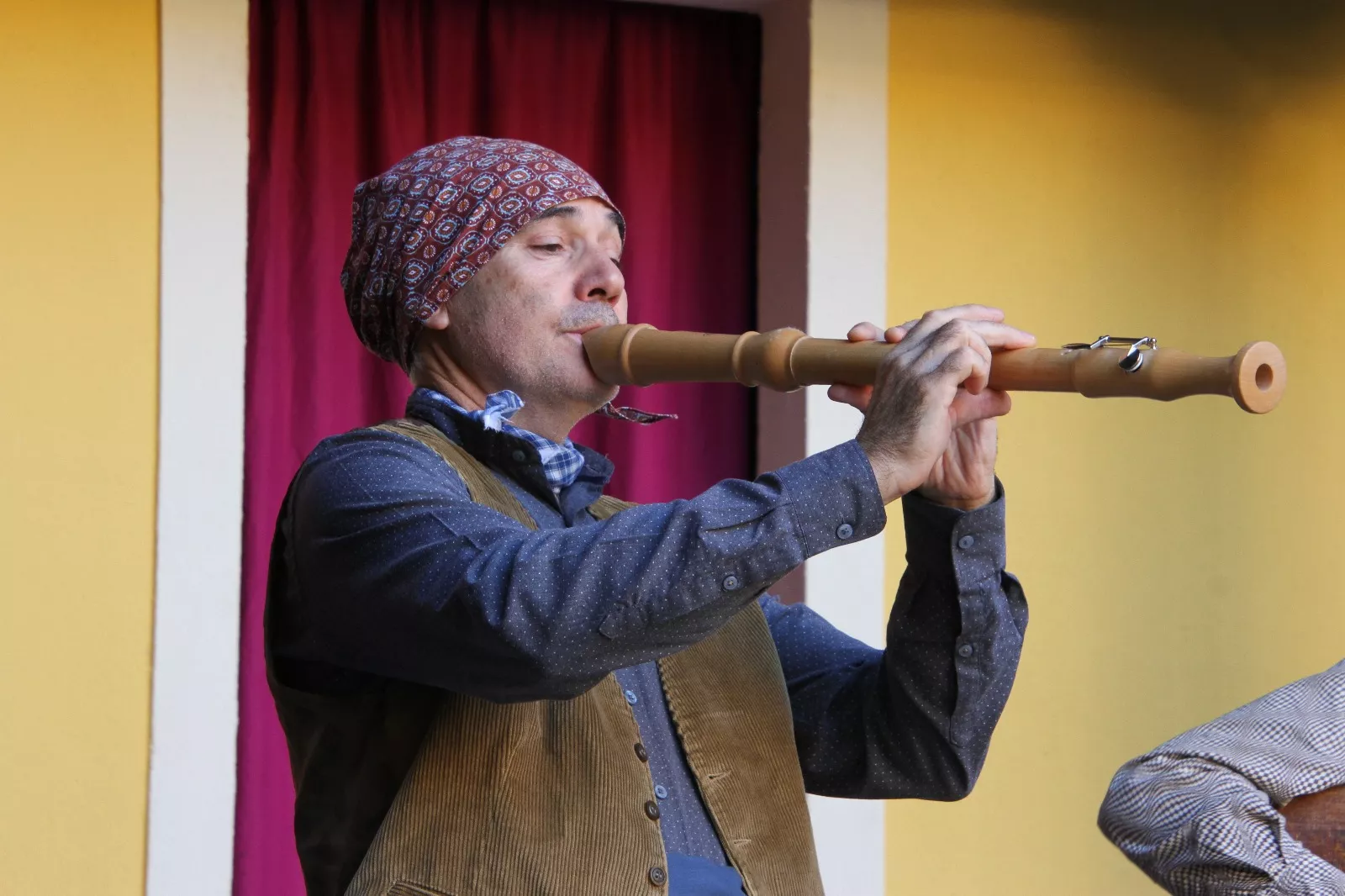 El bandido Cucaracha y sus compinches en el Corral de Comedias de Robres. Foto Carlos Neofato