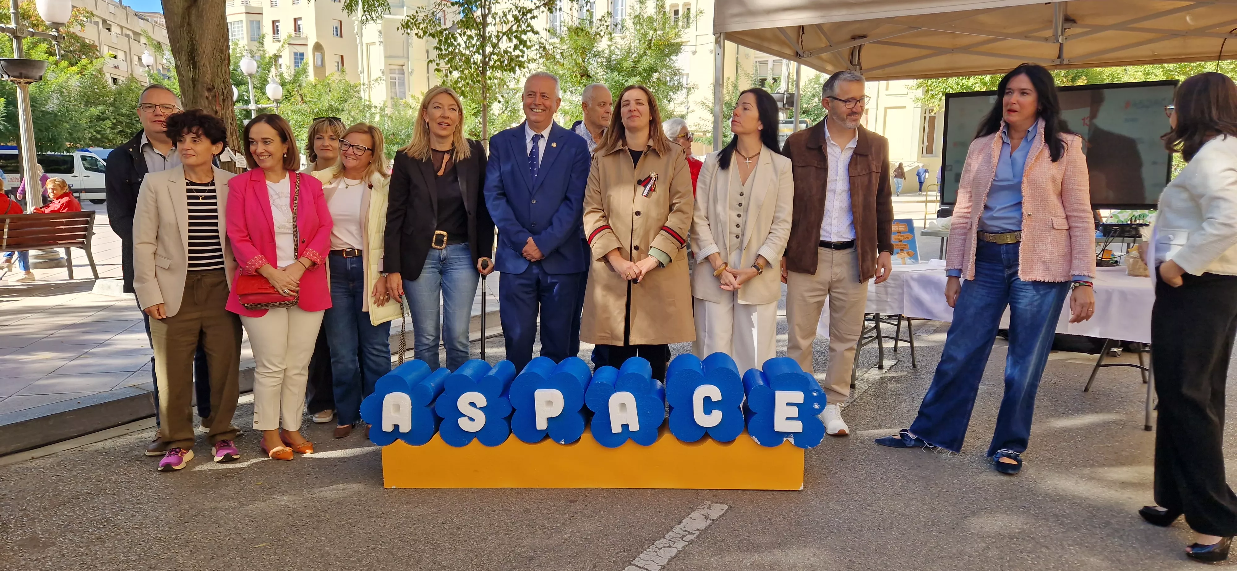Día Mundial de la Parálisis Cerebral en Huesca. Foto Myriam Martínez