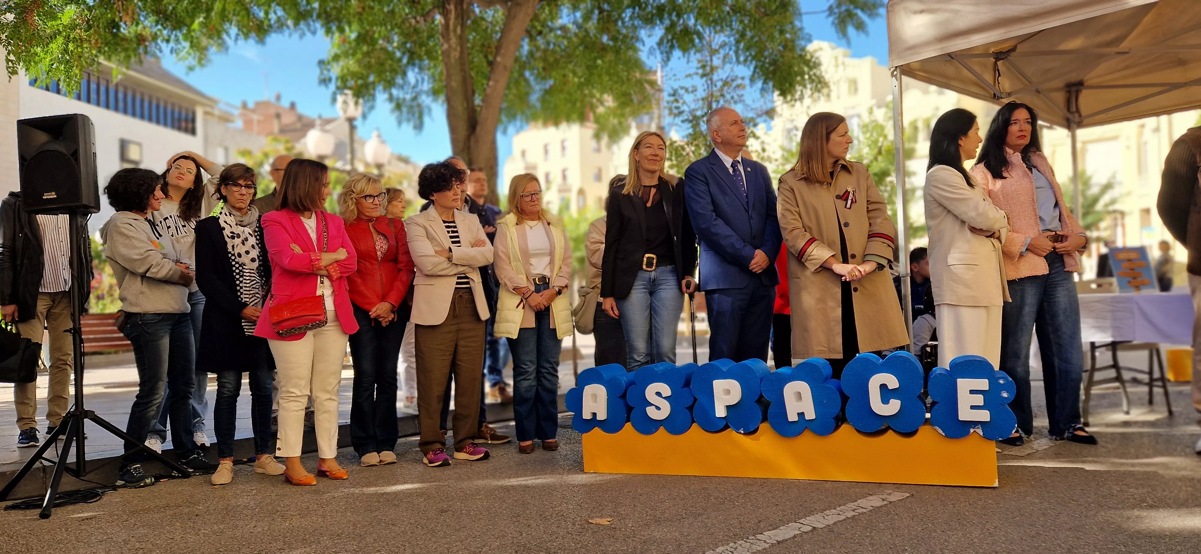 Día Mundial de la Parálisis Cerebral en Huesca. Foto Myriam Martínez